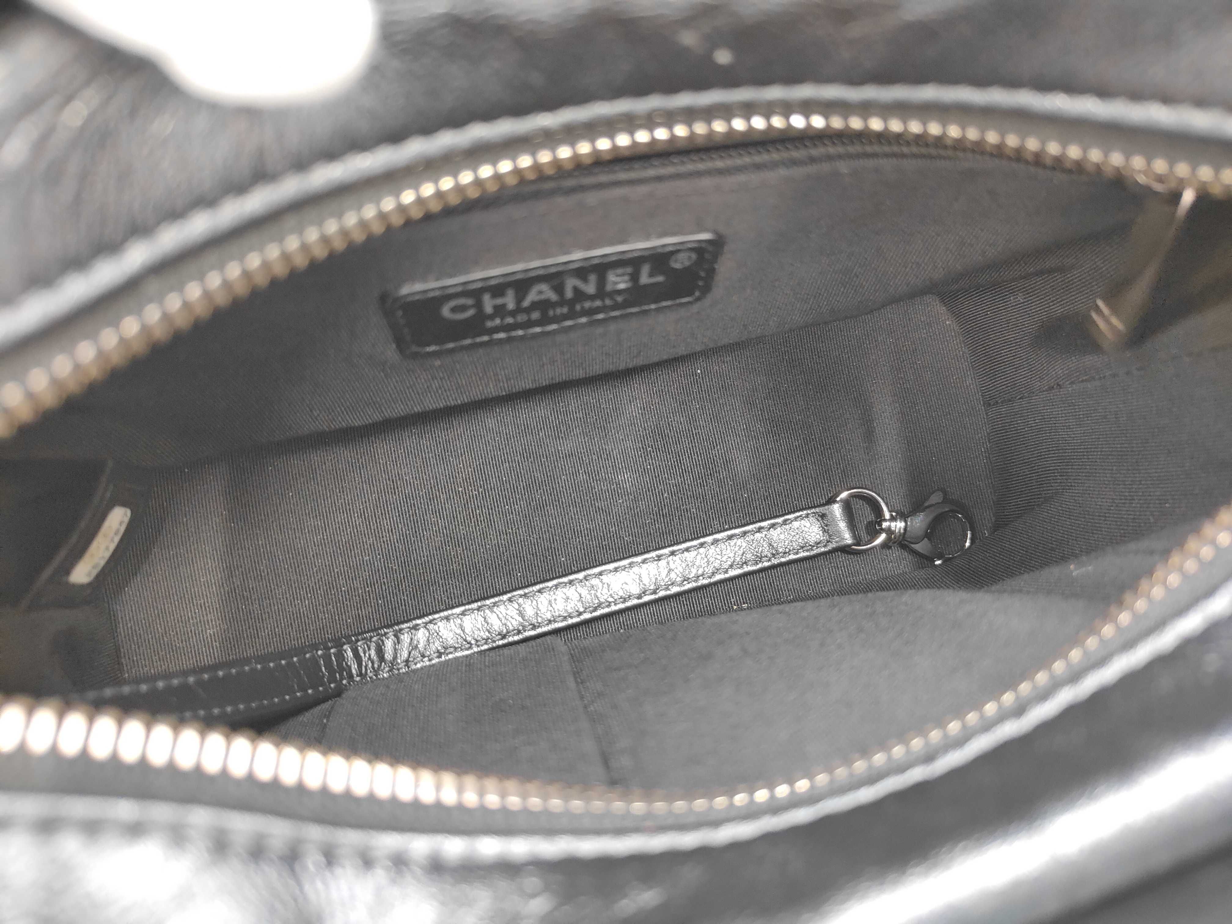Gabrielle Black Shoulder Bag — view 5