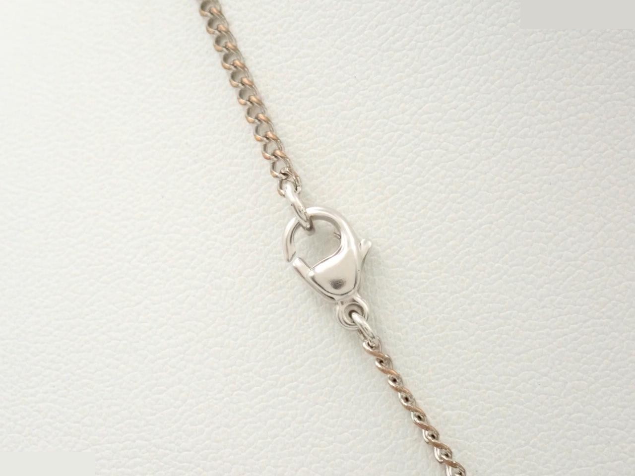 Necklace with Coco Mark design, black, chain approximately 42cm long. — view 2