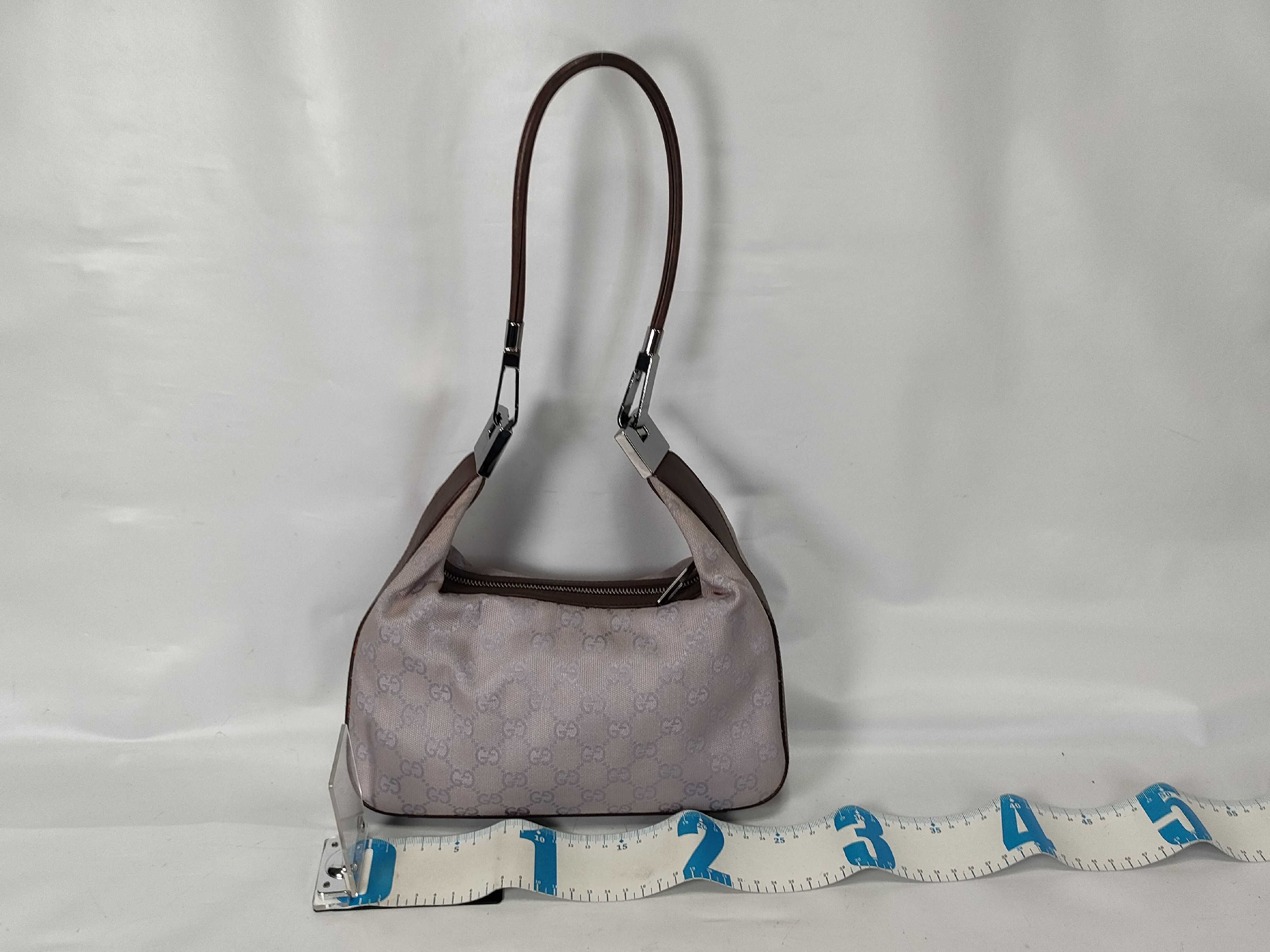 01233 One-Shoulder Bag GG Canvas Purple Brown with Dust Bag Shoulder Bag — view 2