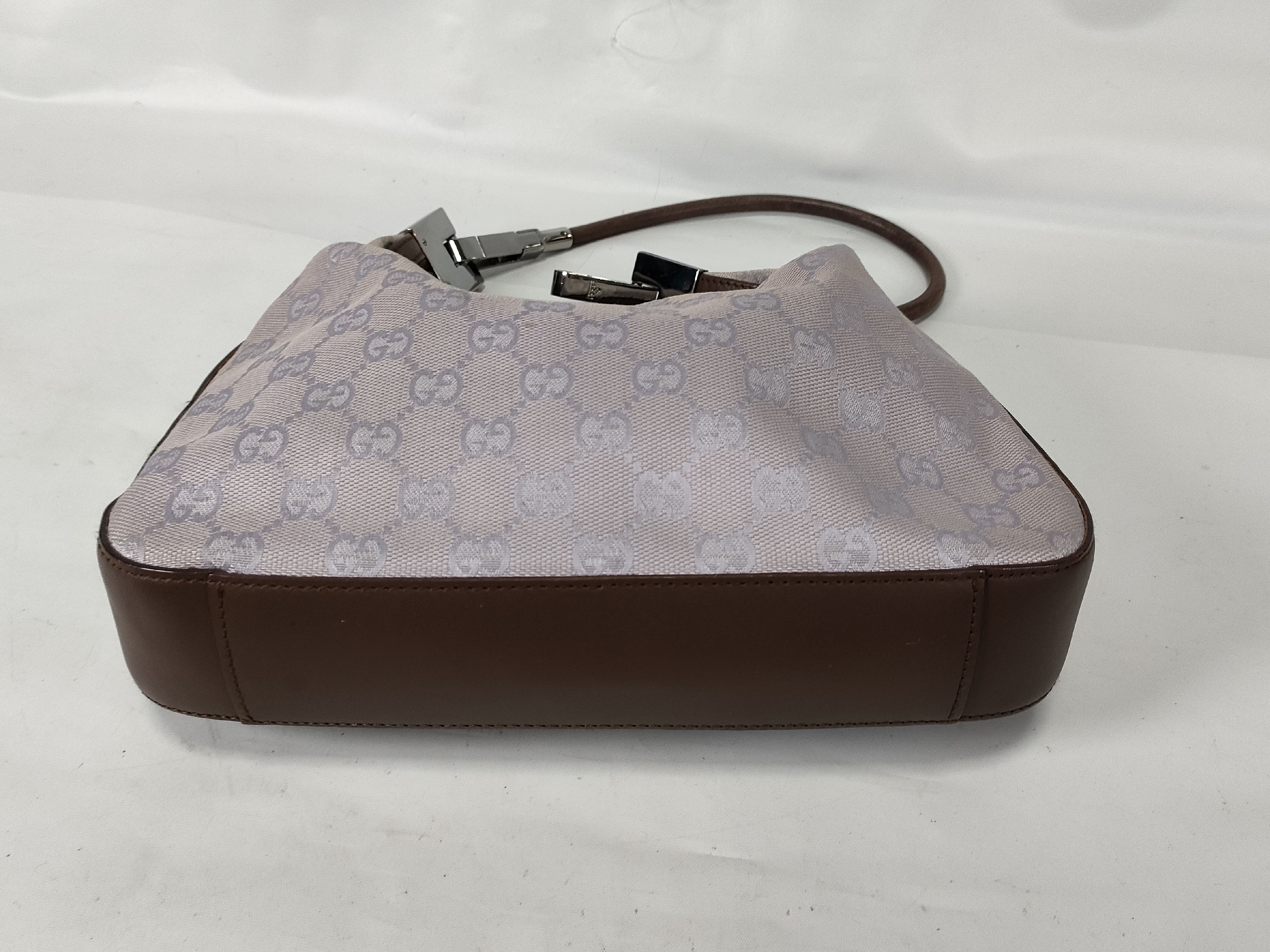 01233 One-Shoulder Bag GG Canvas Purple Brown with Dust Bag Shoulder Bag — view 7