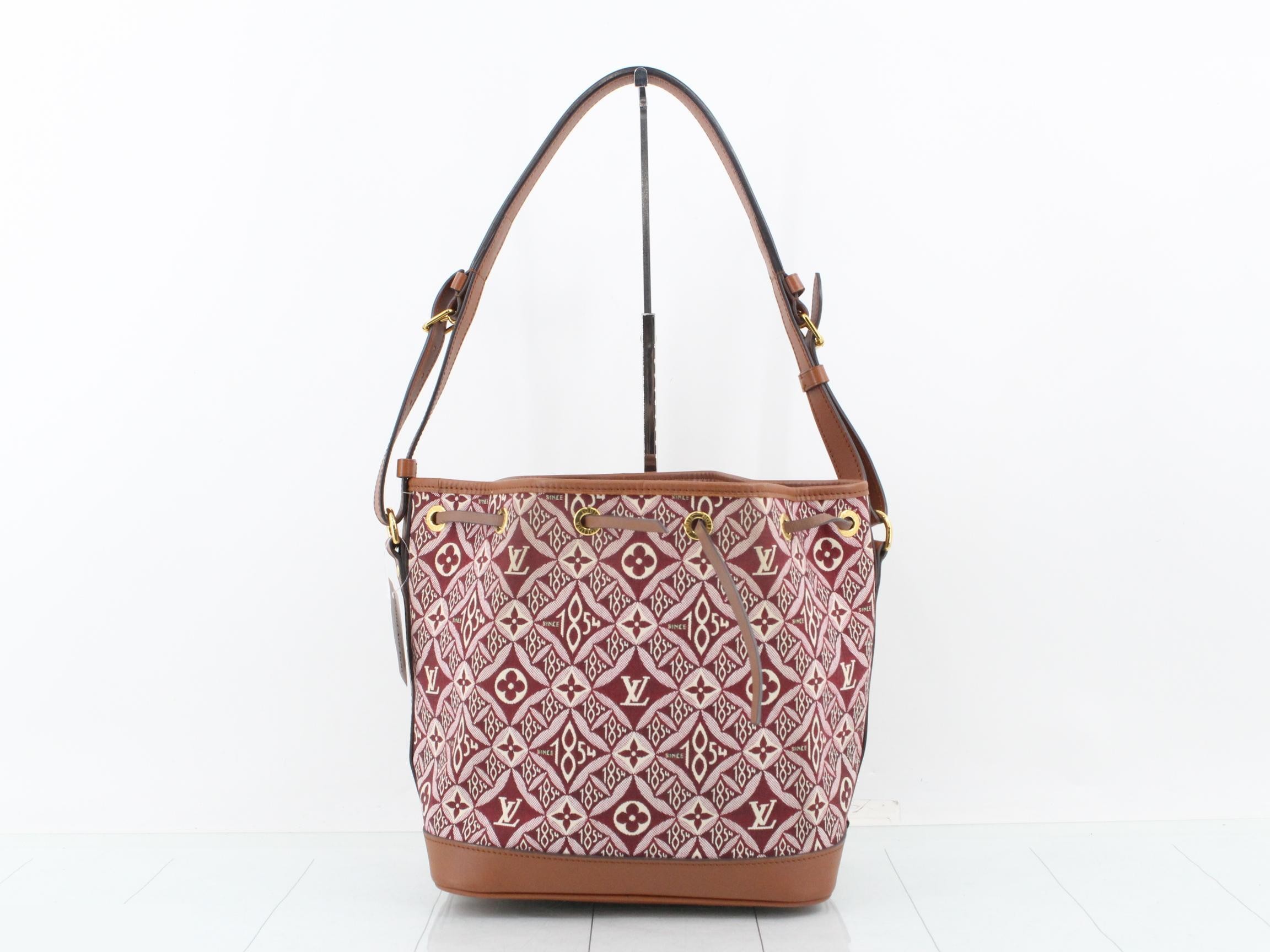 Monogram Jacquard Since 1854 Petit Noé Shoulder Bag