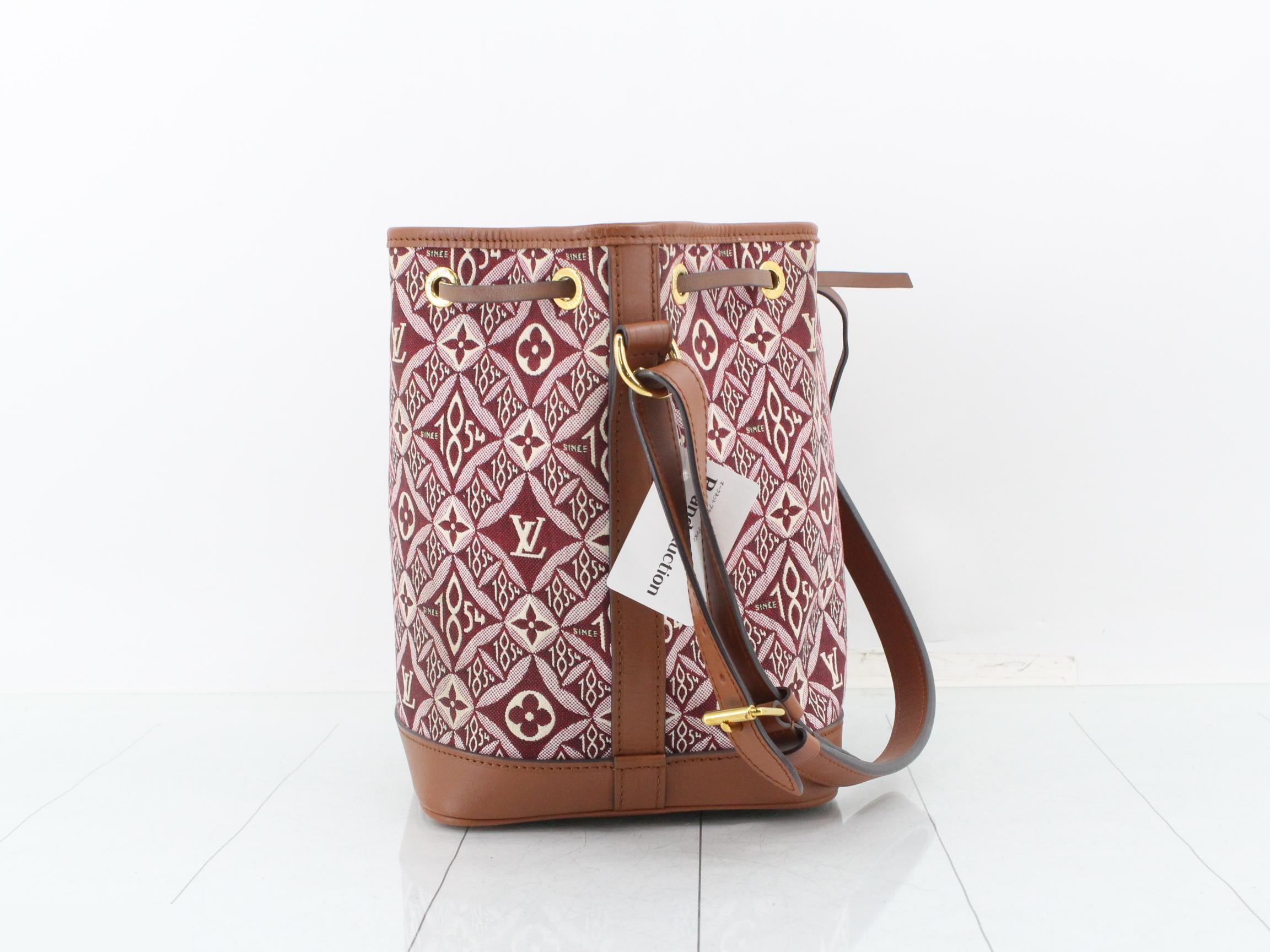 Monogram Jacquard Since 1854 Petit Noé Shoulder Bag — view 4