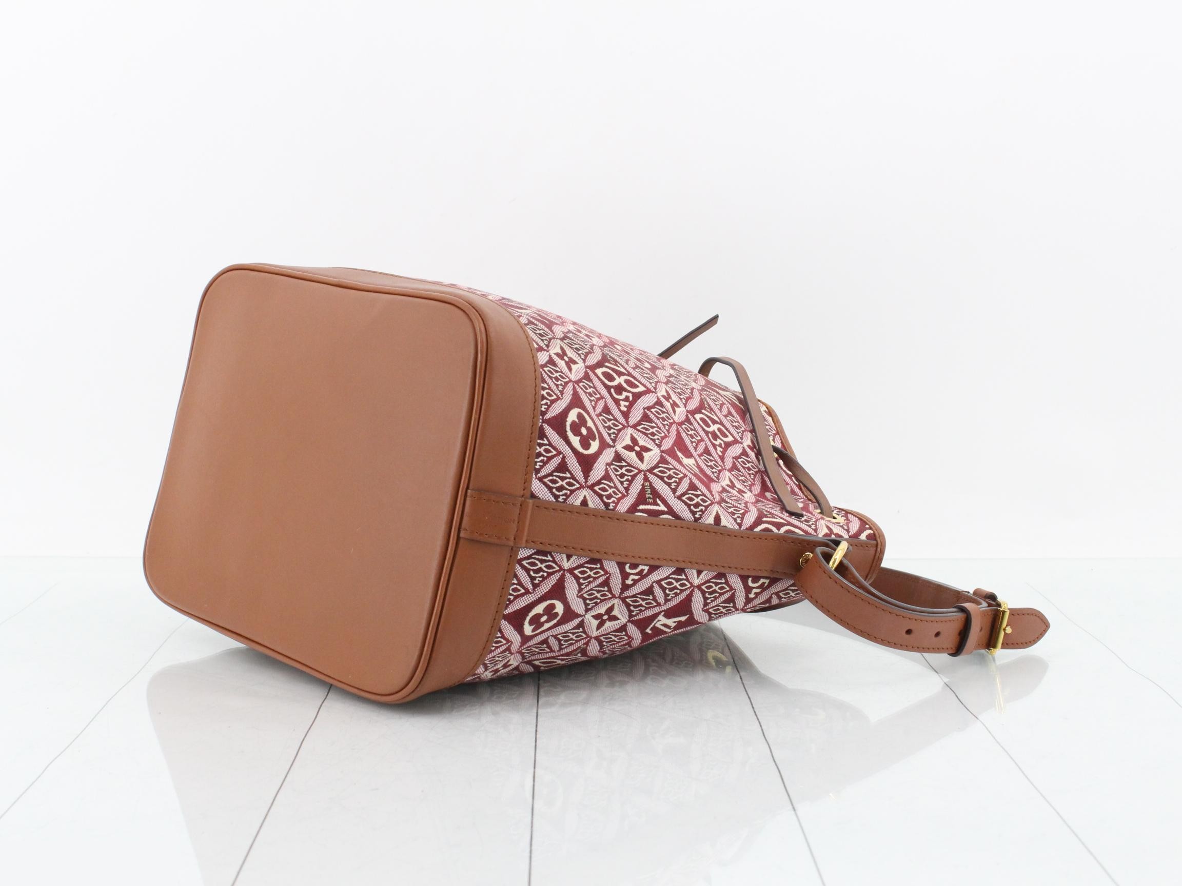 Monogram Jacquard Since 1854 Petit Noé Shoulder Bag — view 6