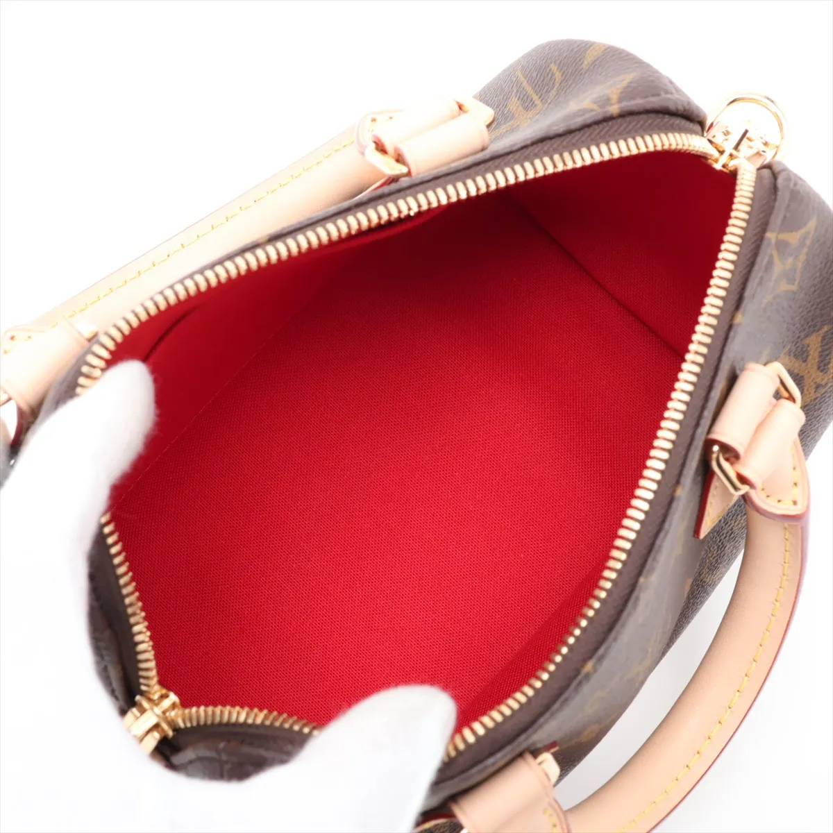 Monogram Speedy Bandoulière 20 M46222 Brown (RFID detected) — view 8