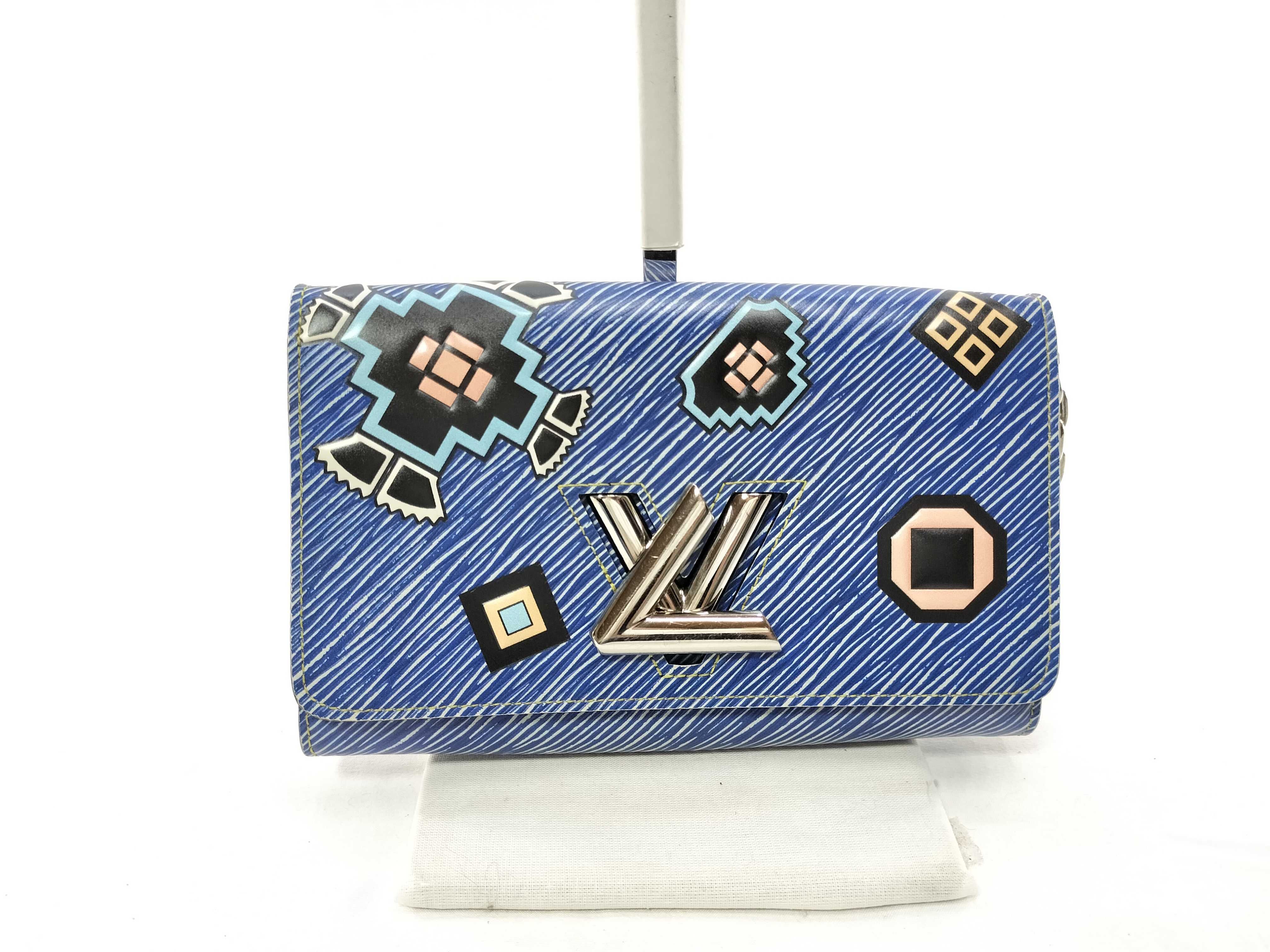 Twist MM Epi Denim Leather Shoulder Bag