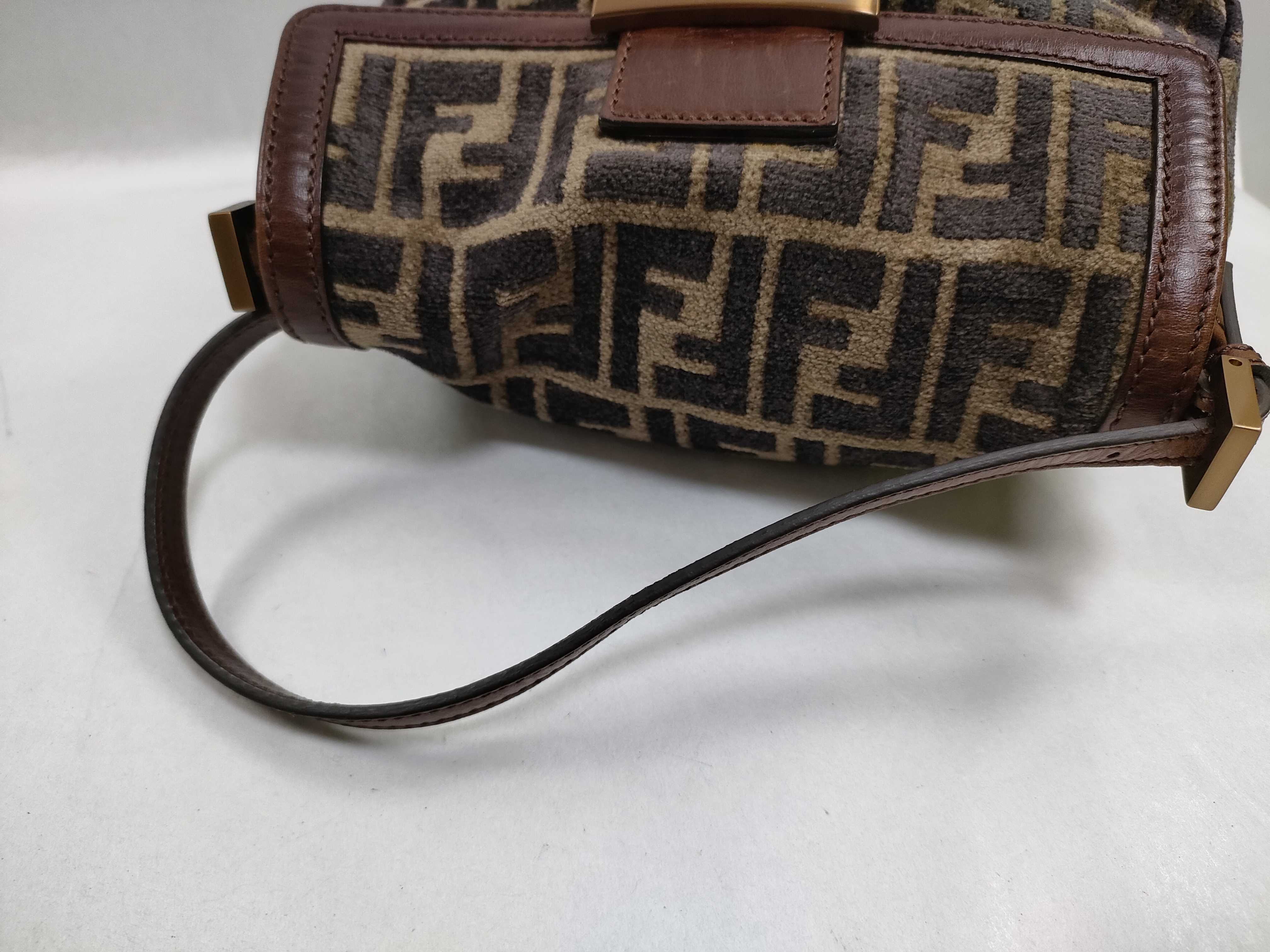 Mamma Fendi Handbag Mamma Bucket Zucca Tag Bag Handbag — view 3