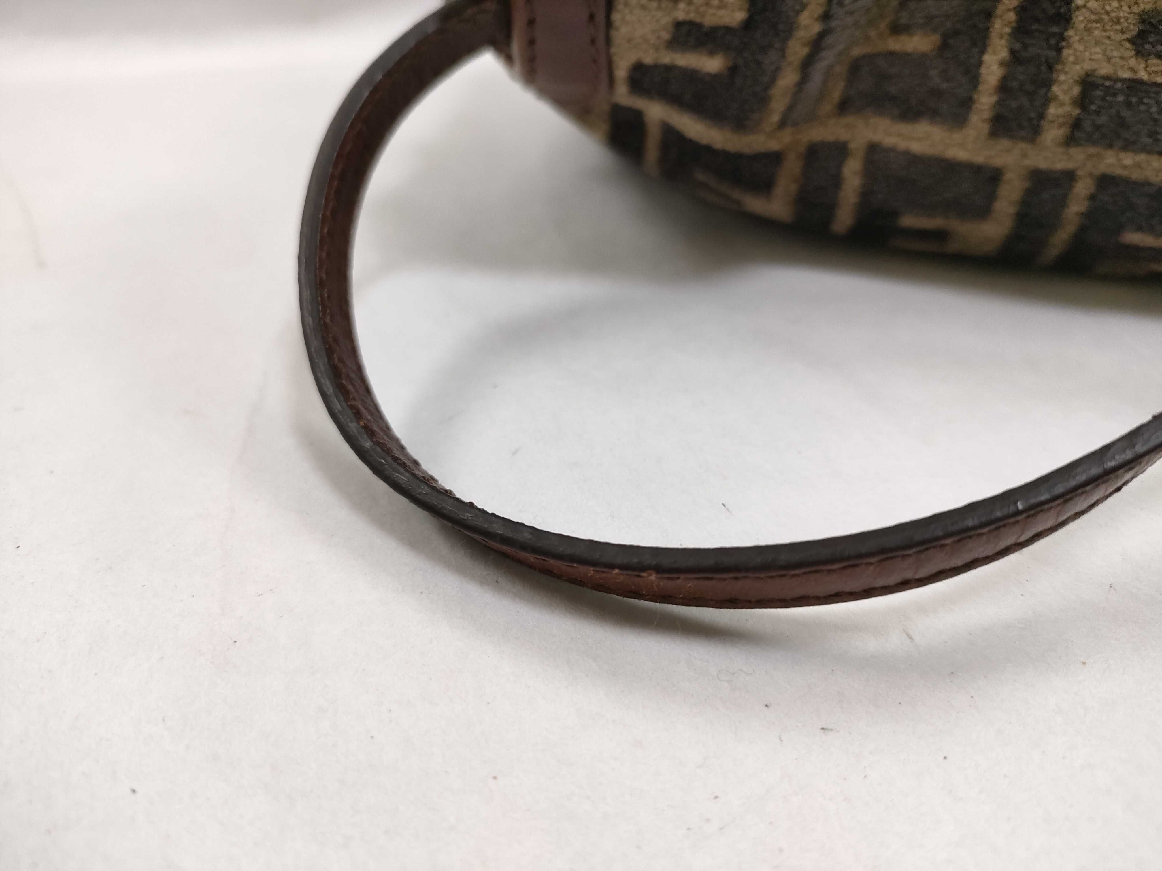 Mamma Fendi Handbag Mamma Bucket Zucca Tag Bag Handbag — view 4