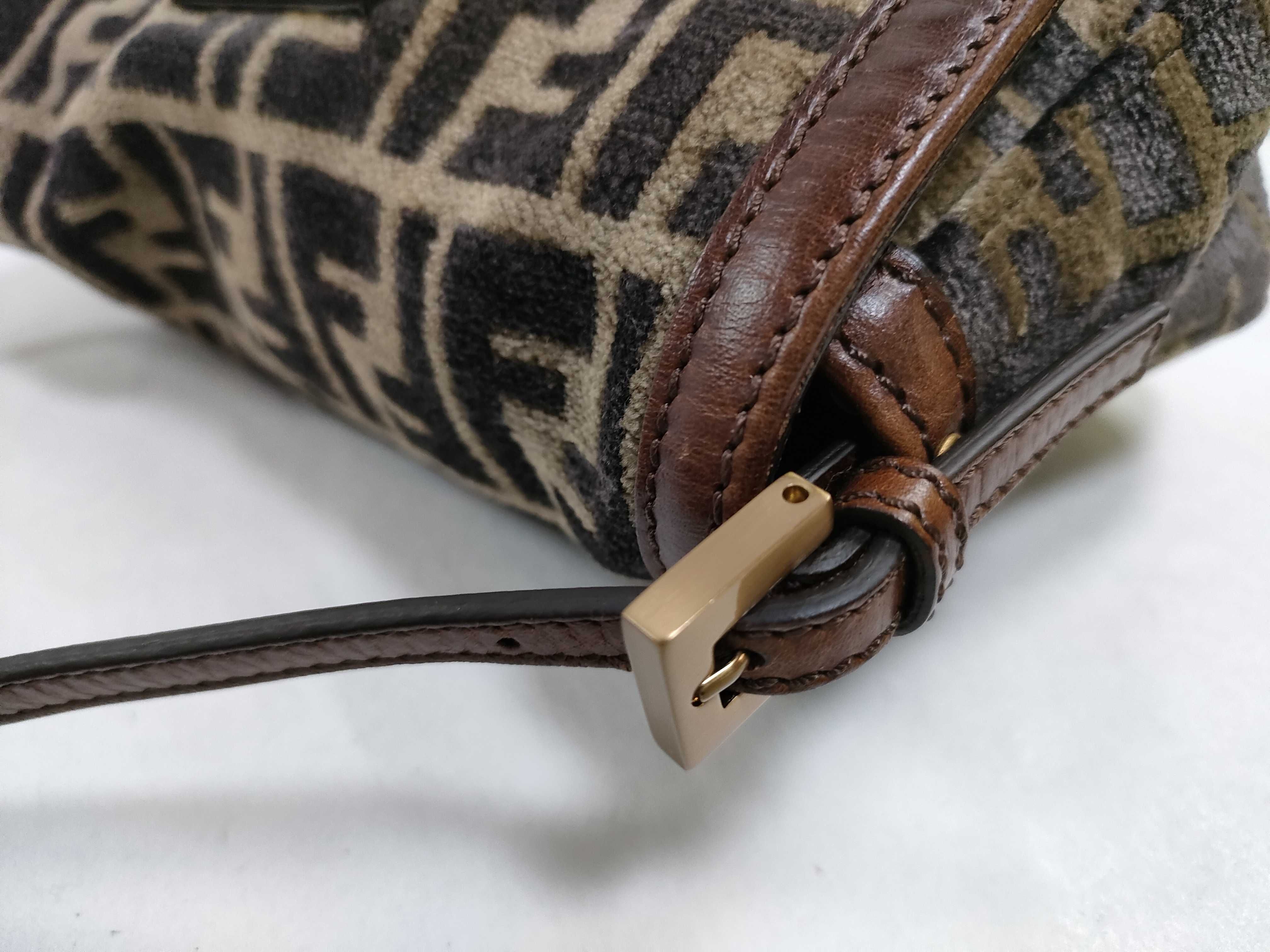 Mamma Fendi Handbag Mamma Bucket Zucca Tag Bag Handbag — view 5
