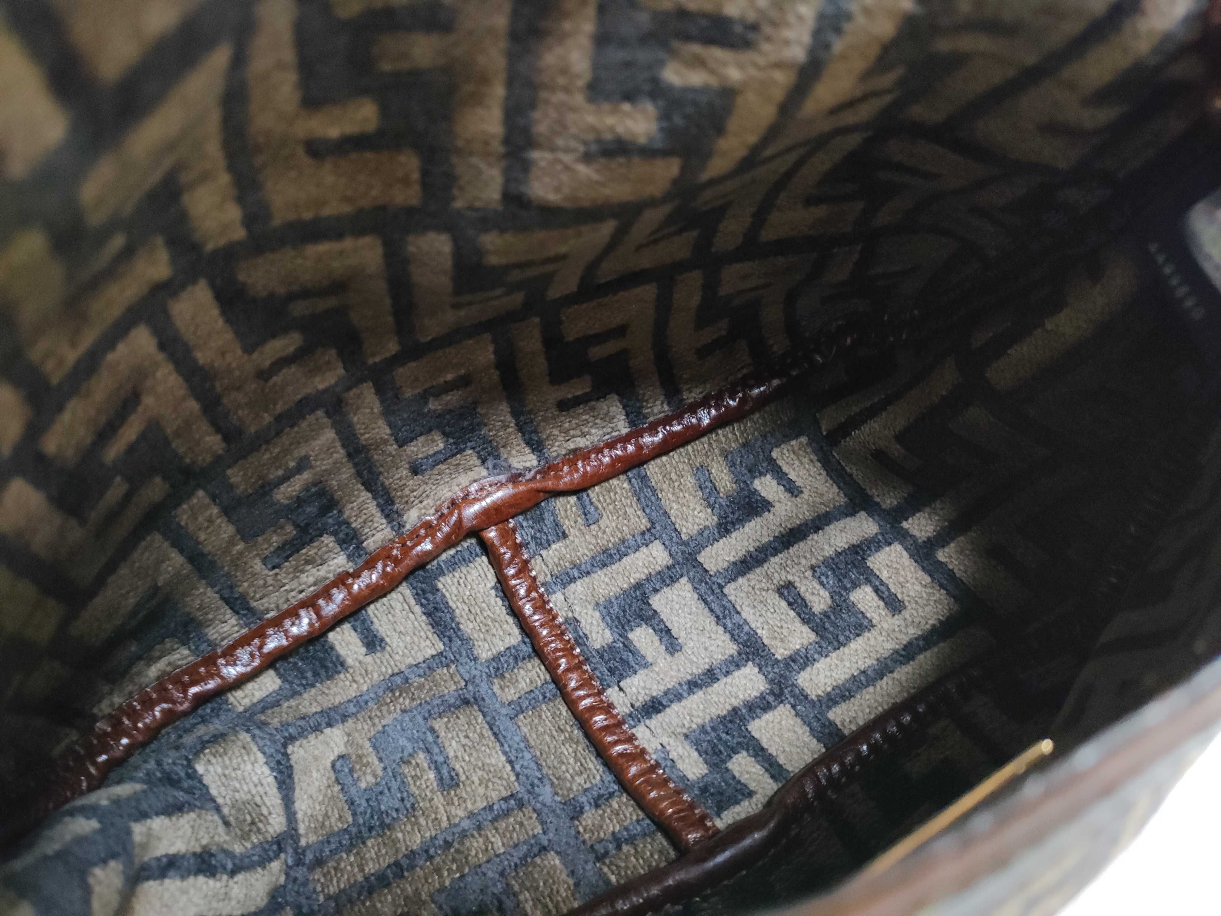 Mamma Fendi Handbag Mamma Bucket Zucca Tag Bag Handbag — view 8