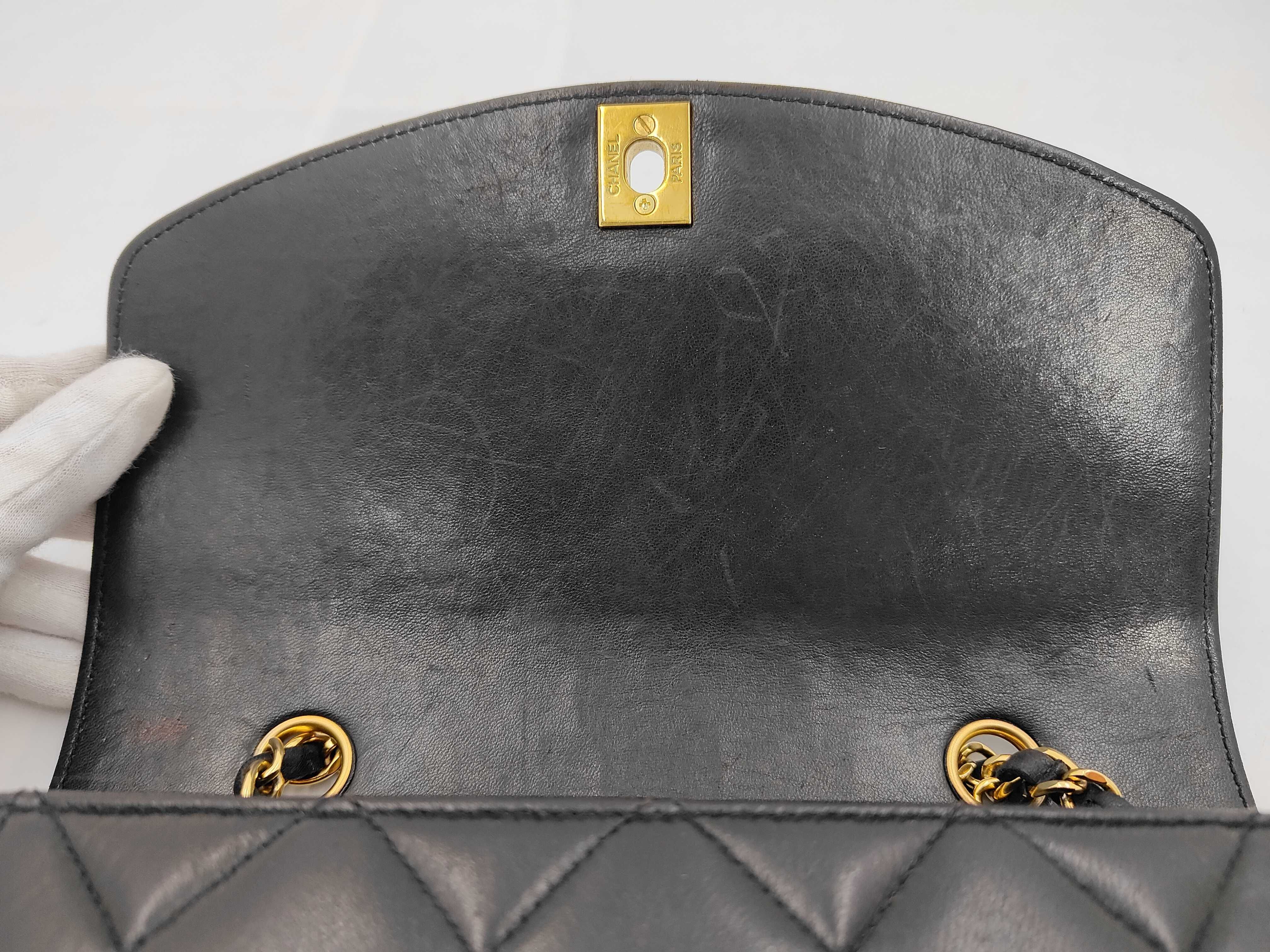 Lambskin Matelassé Shoulder Bag with Aftermarket Screws — view 10