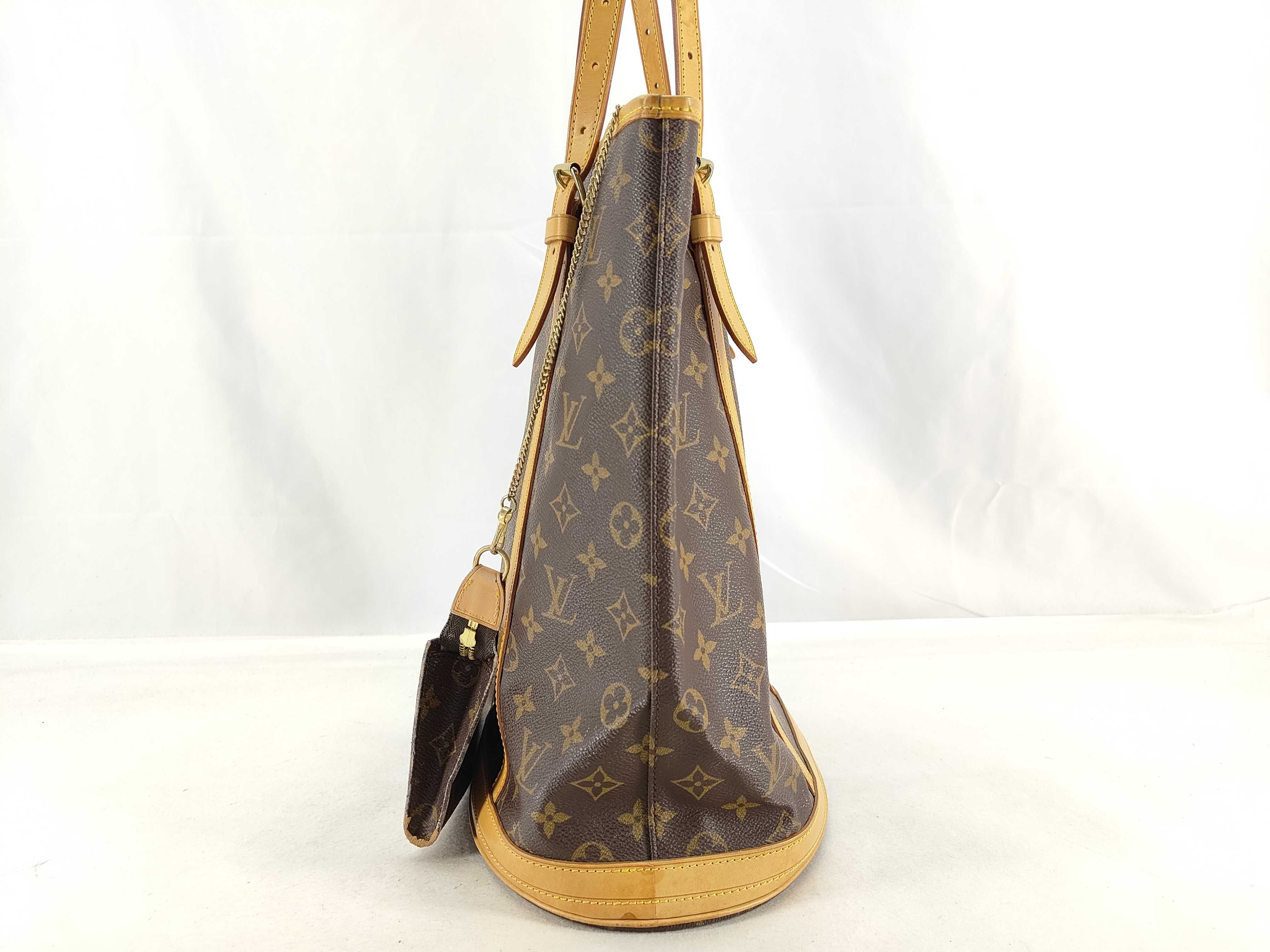 Monogram Vuitton Bucket GM M42237 Shoulder Bag — view 3