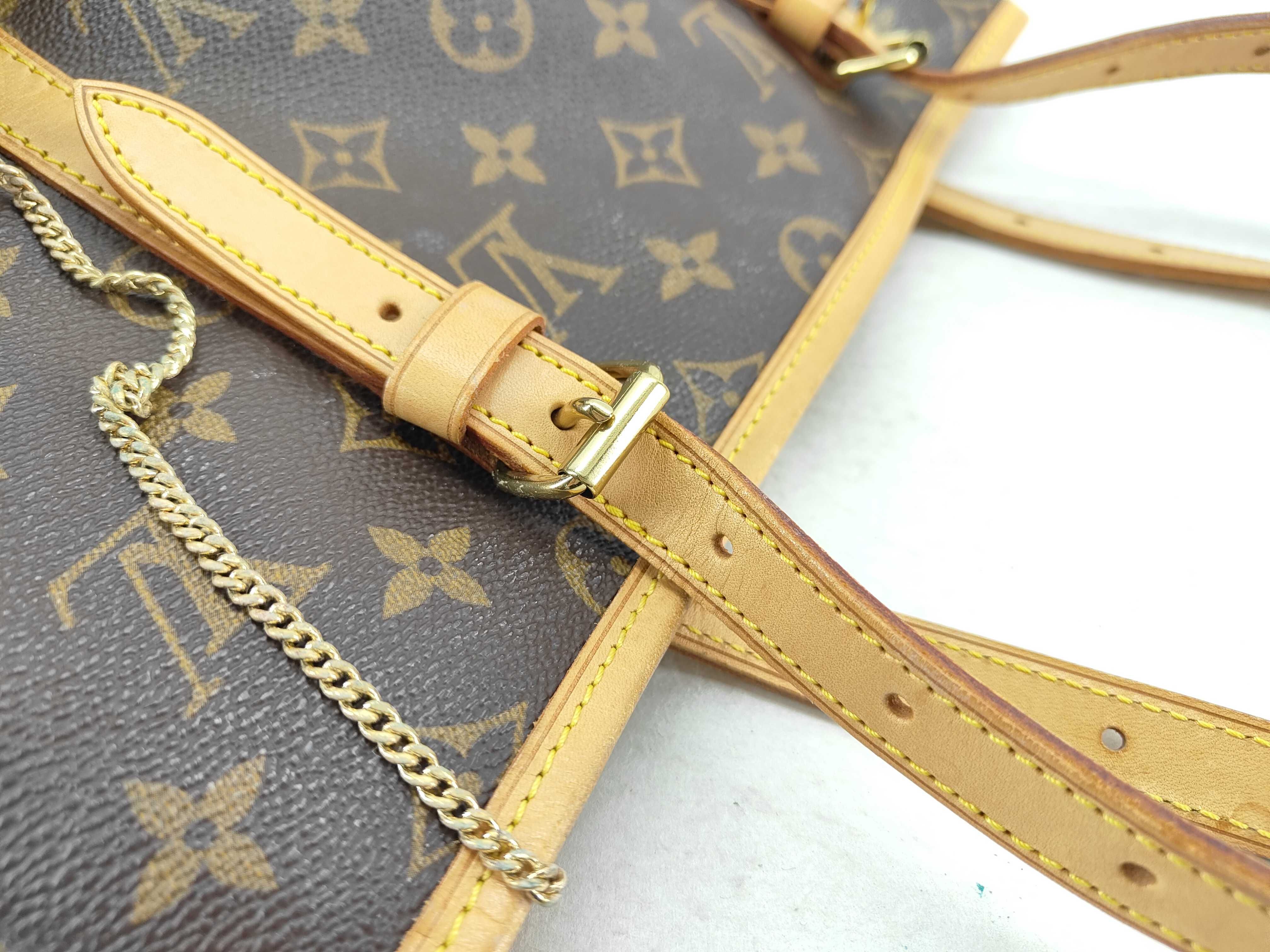 Monogram Vuitton Bucket GM M42237 Shoulder Bag — view 6