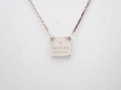 Plate necklace, sterling silver (925), 6.0g, neck circumference approximately 48cm