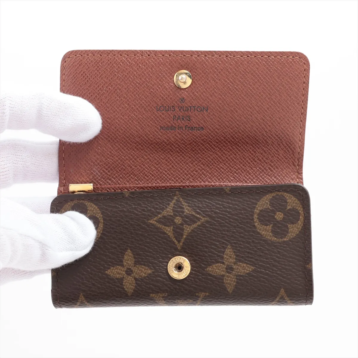 Monogram Multicles 4 M62631 CT2104 Brown Key Case — view 3