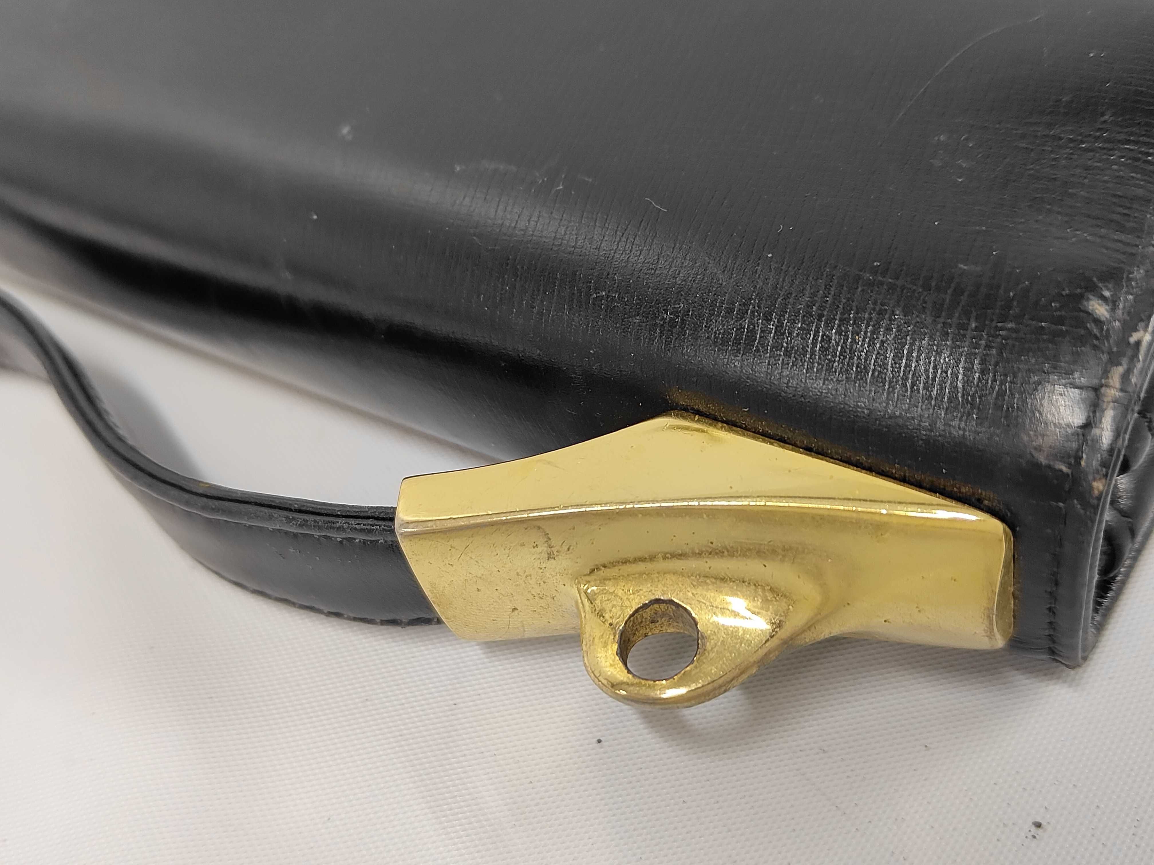 Leather Logo Hardware Handbag — view 6