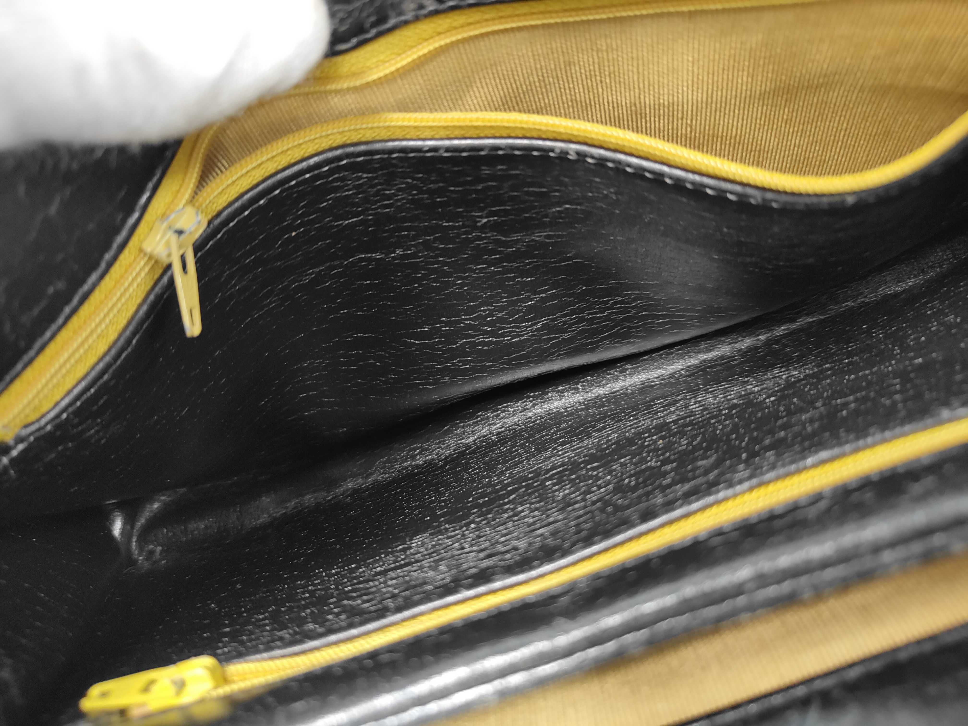 Leather Logo Hardware Handbag — view 9