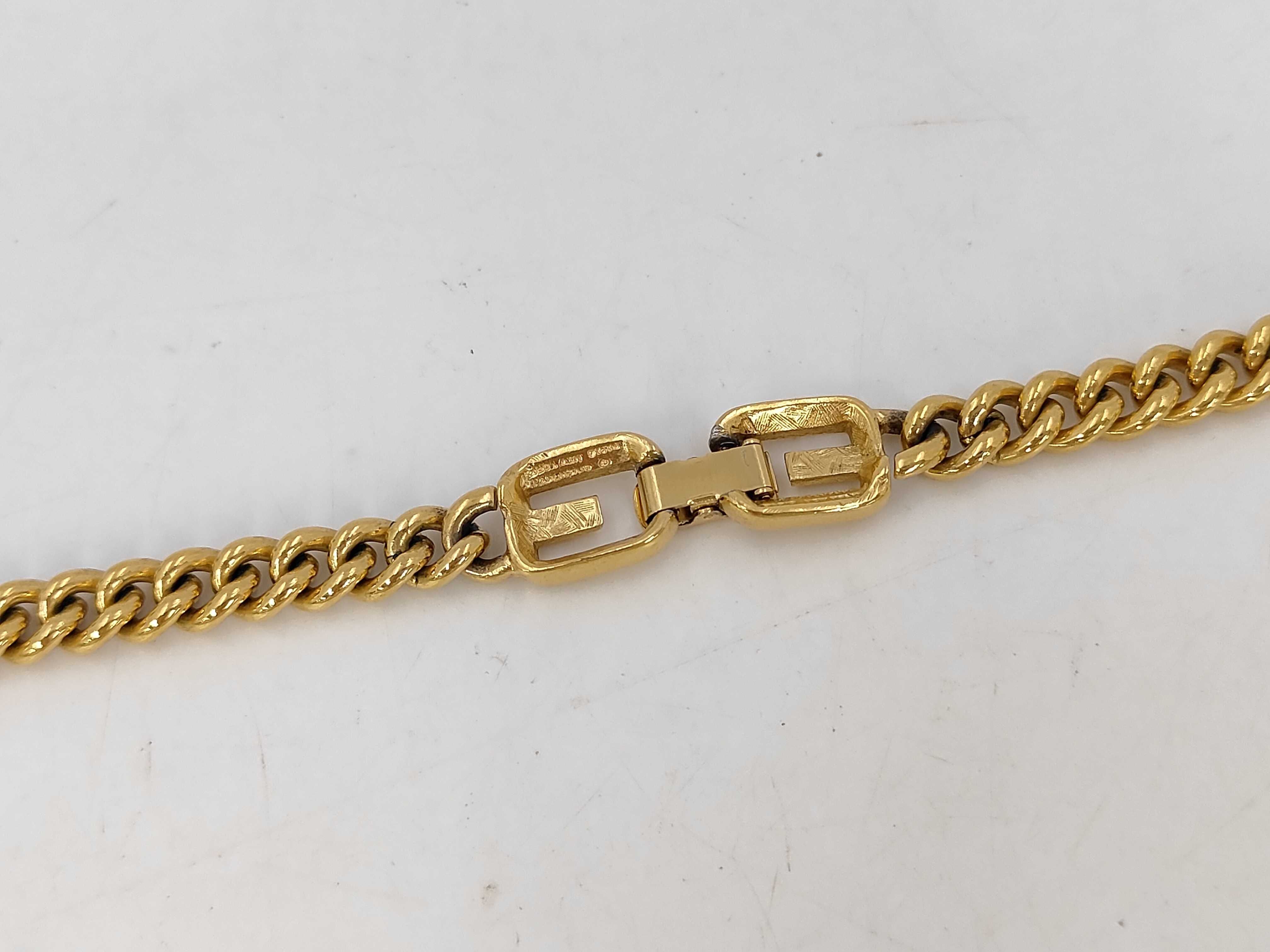 necklace, gold ring pendant necklace — view 2