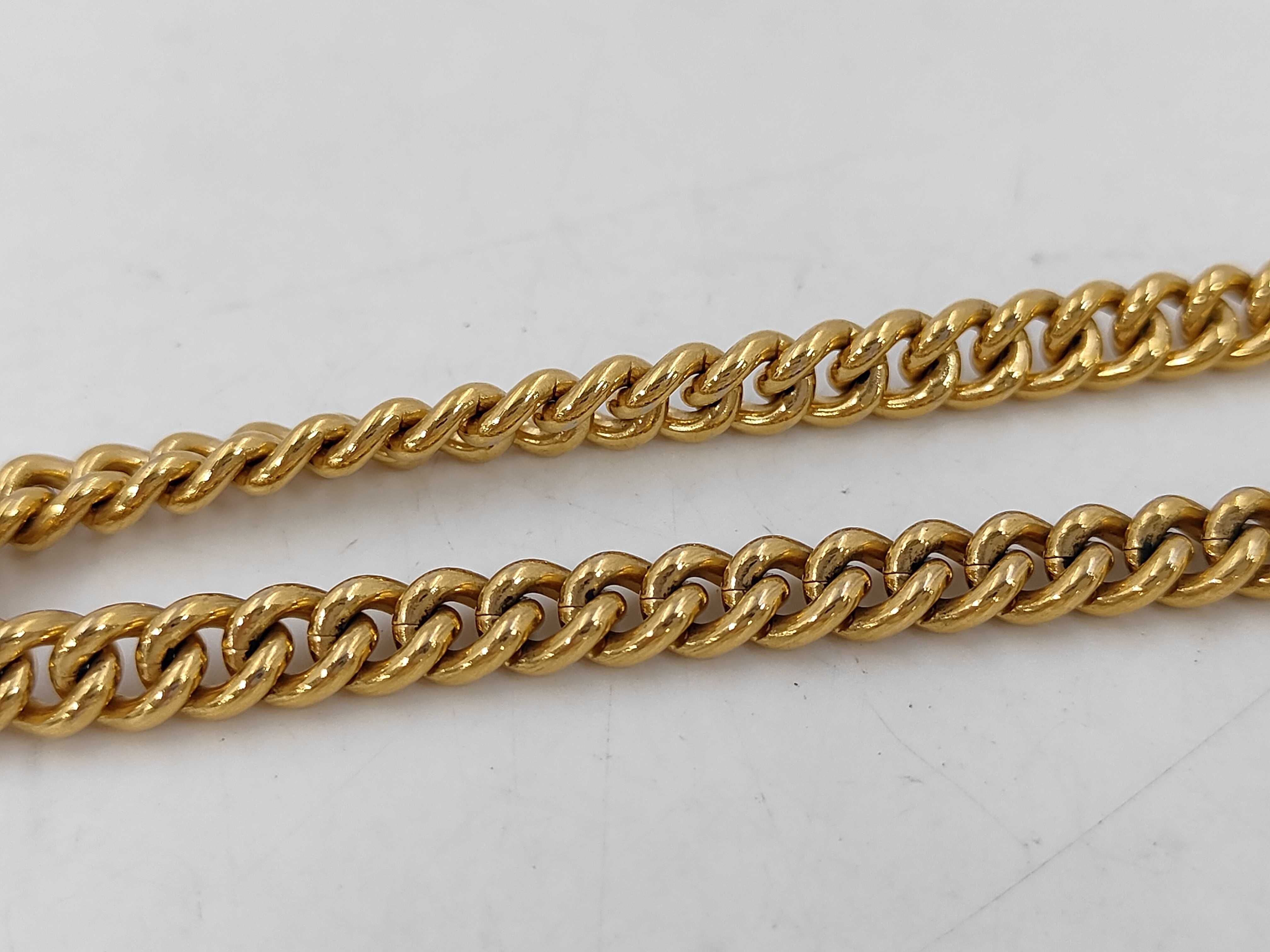 necklace, gold ring pendant necklace — view 5