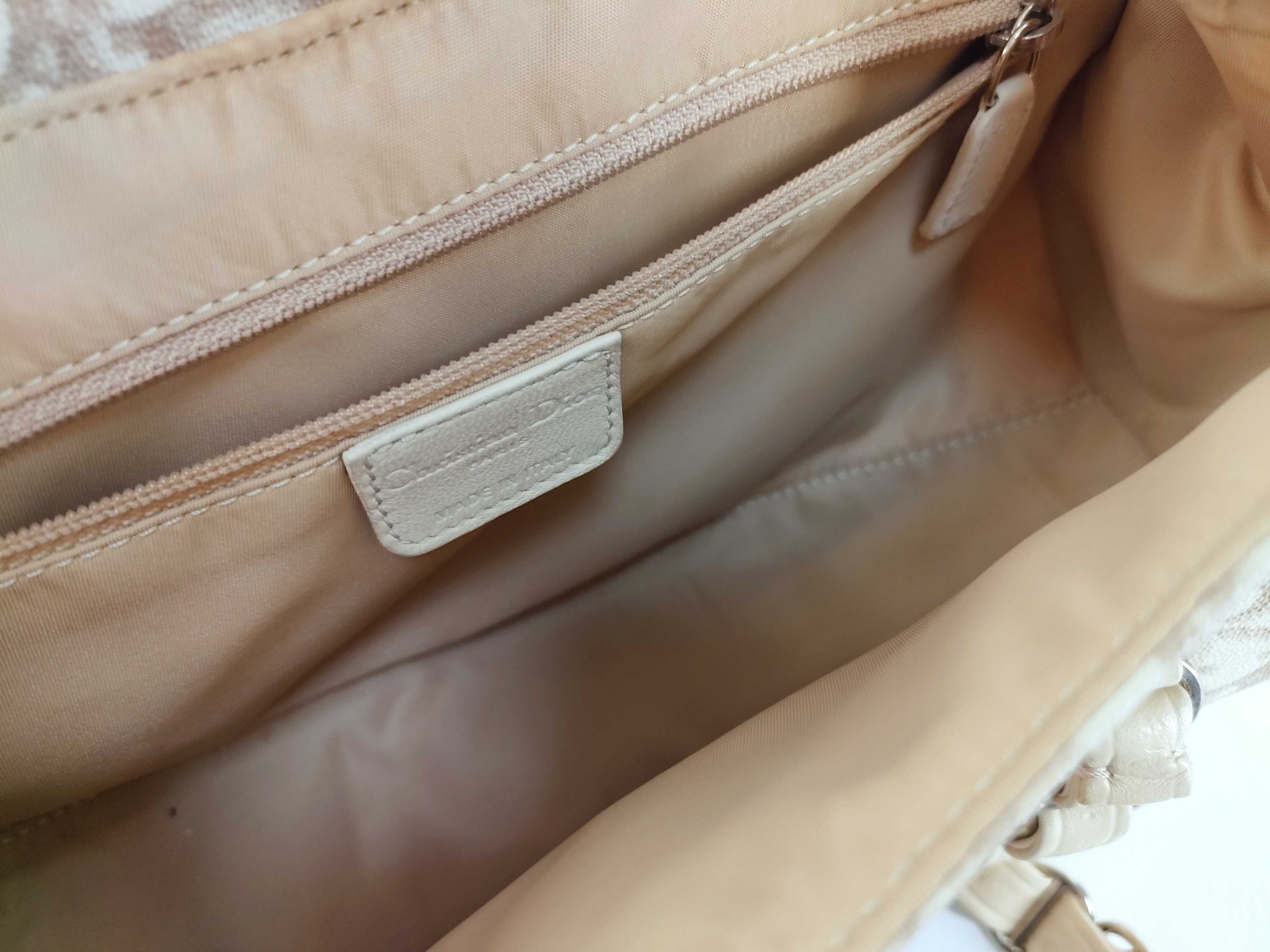 Trotter Christian Dior Handbag Romantic Trotter Oblique Handbag — view 11
