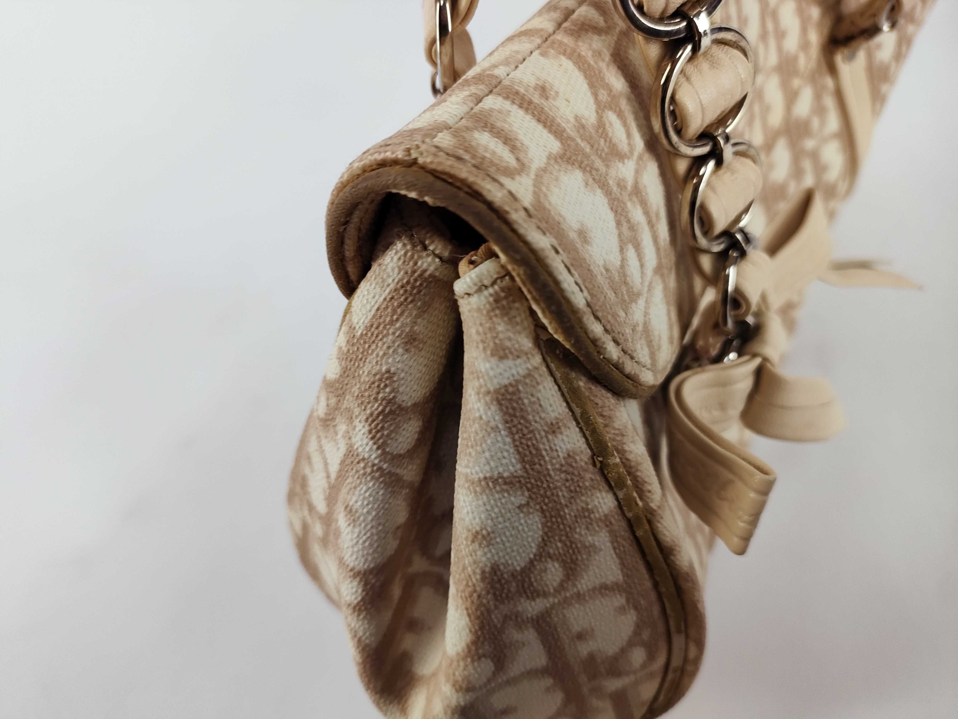 Trotter Christian Dior Handbag Romantic Trotter Oblique Handbag — view 8