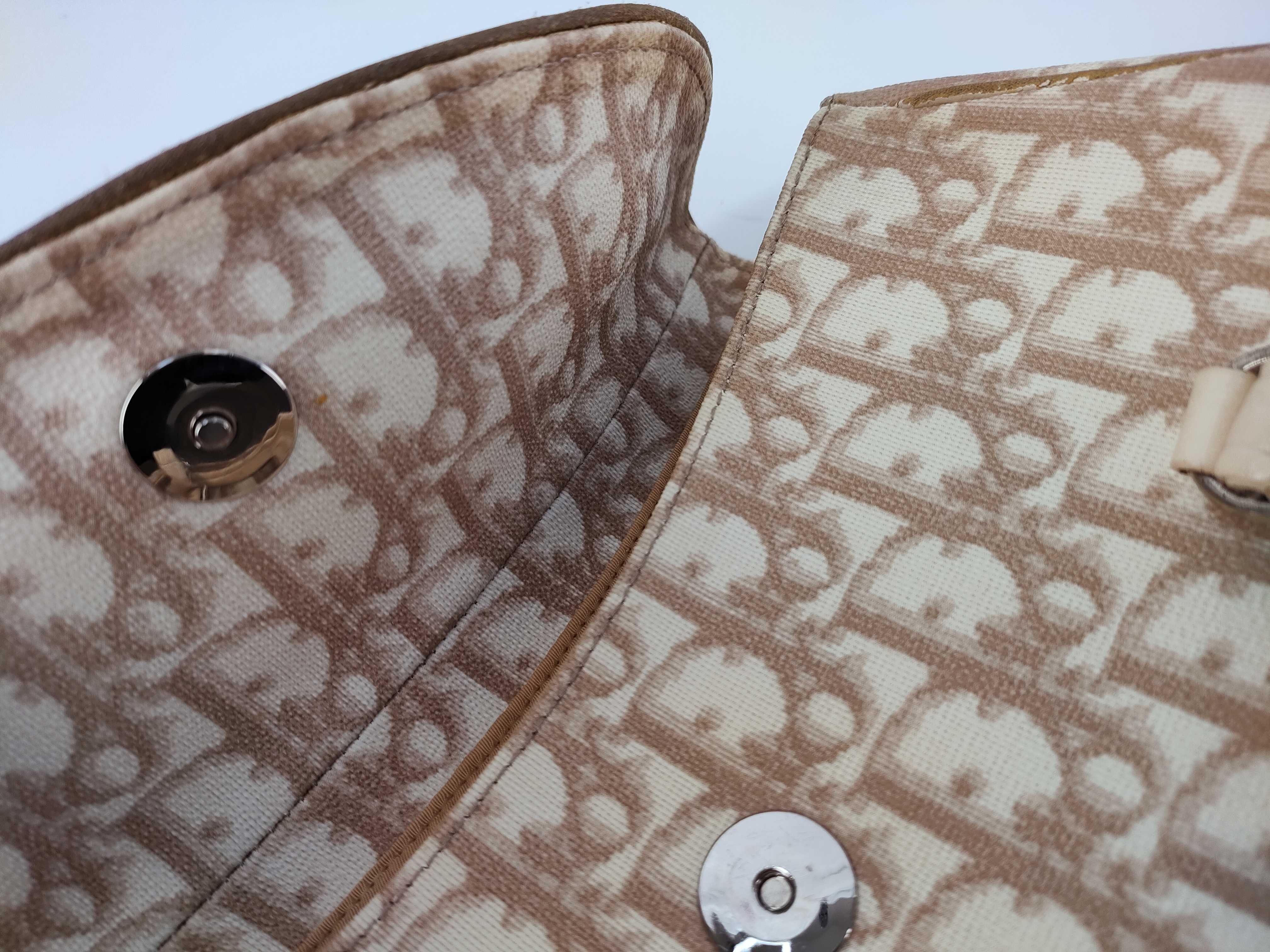Trotter Christian Dior Handbag Romantic Trotter Oblique Handbag — view 9