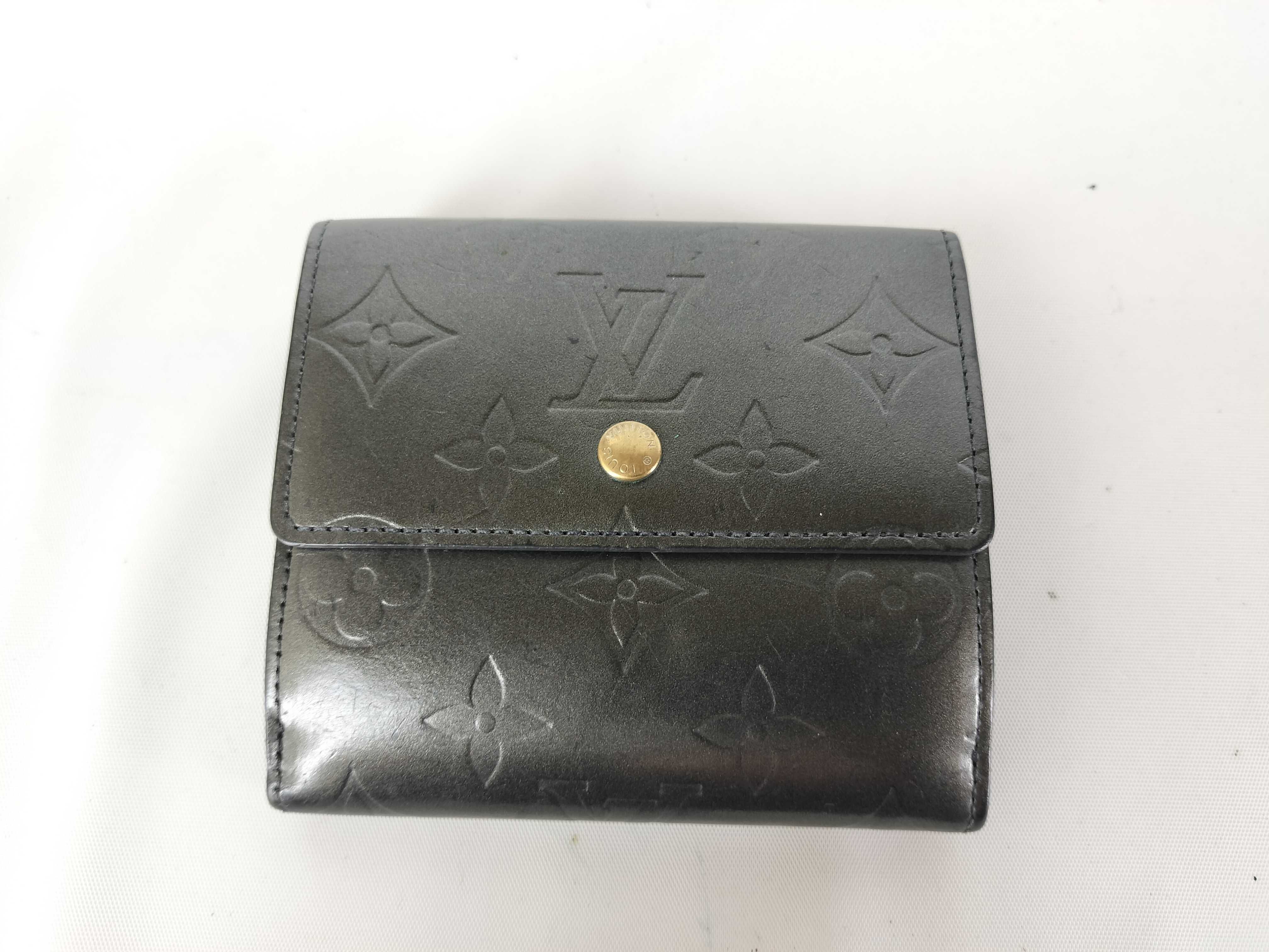 Monogram Matte Vernis Portefeuille Elise Wallet