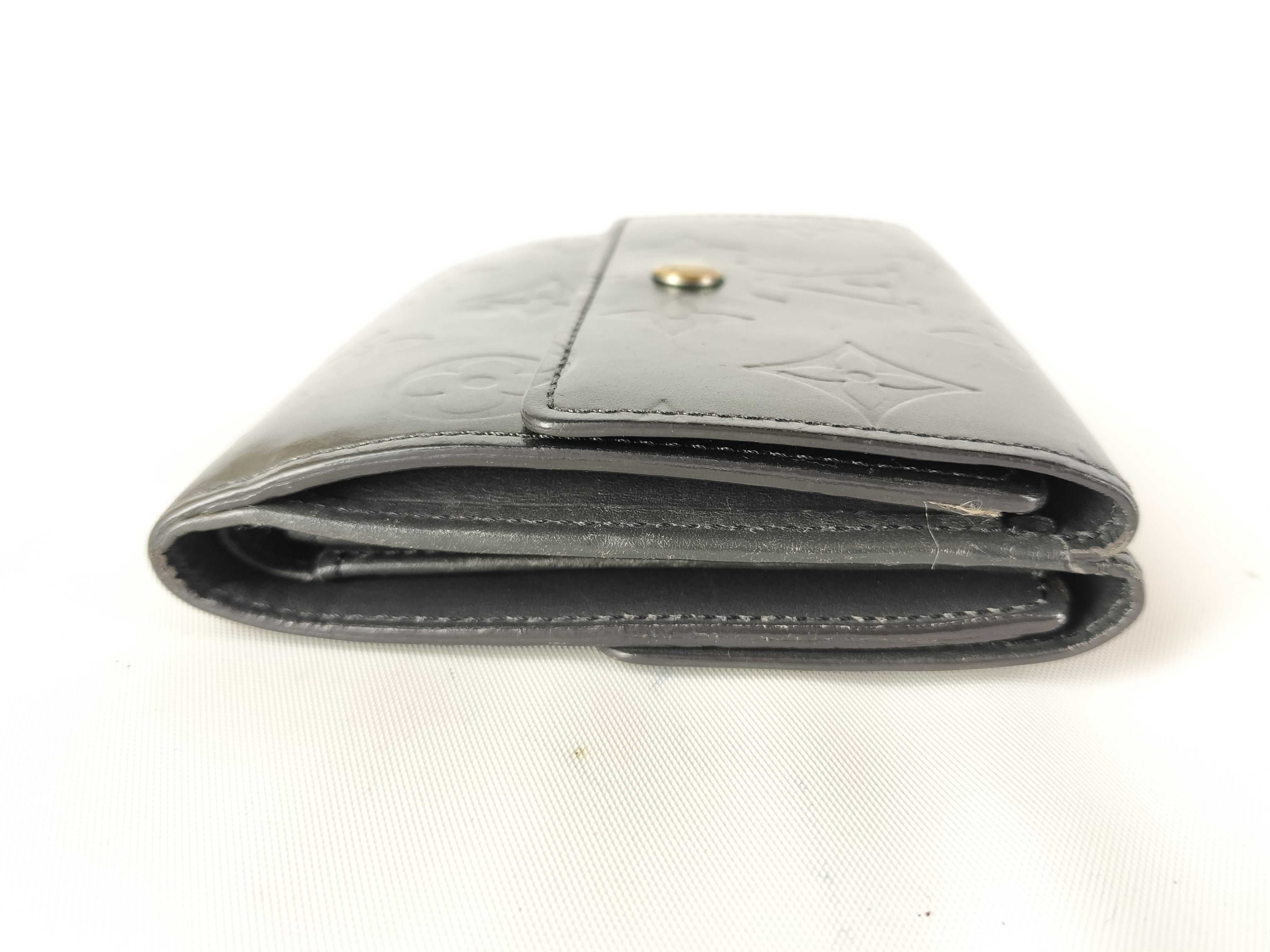 Monogram Matte Vernis Portefeuille Elise Wallet — view 3