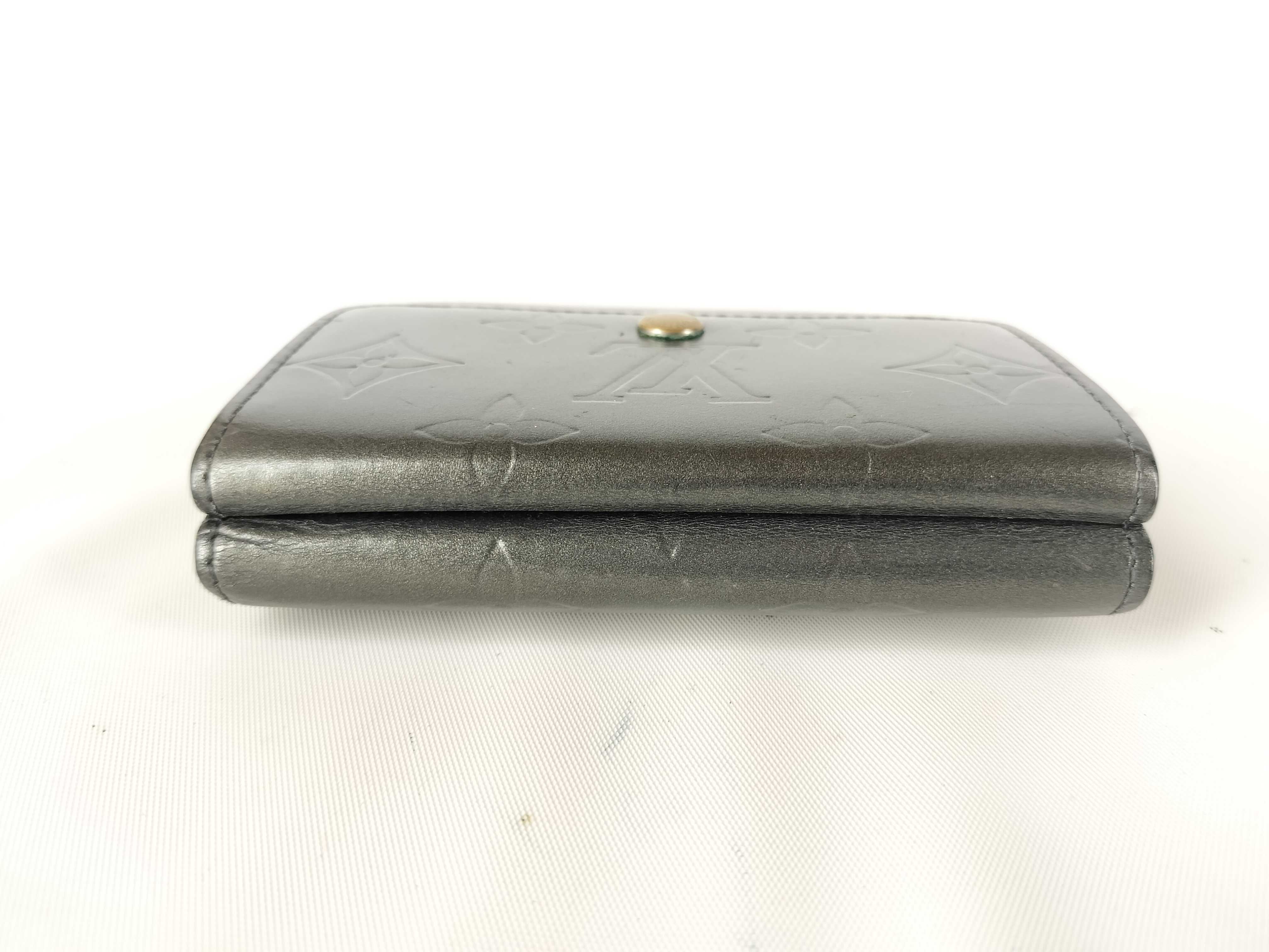Monogram Matte Vernis Portefeuille Elise Wallet — view 4