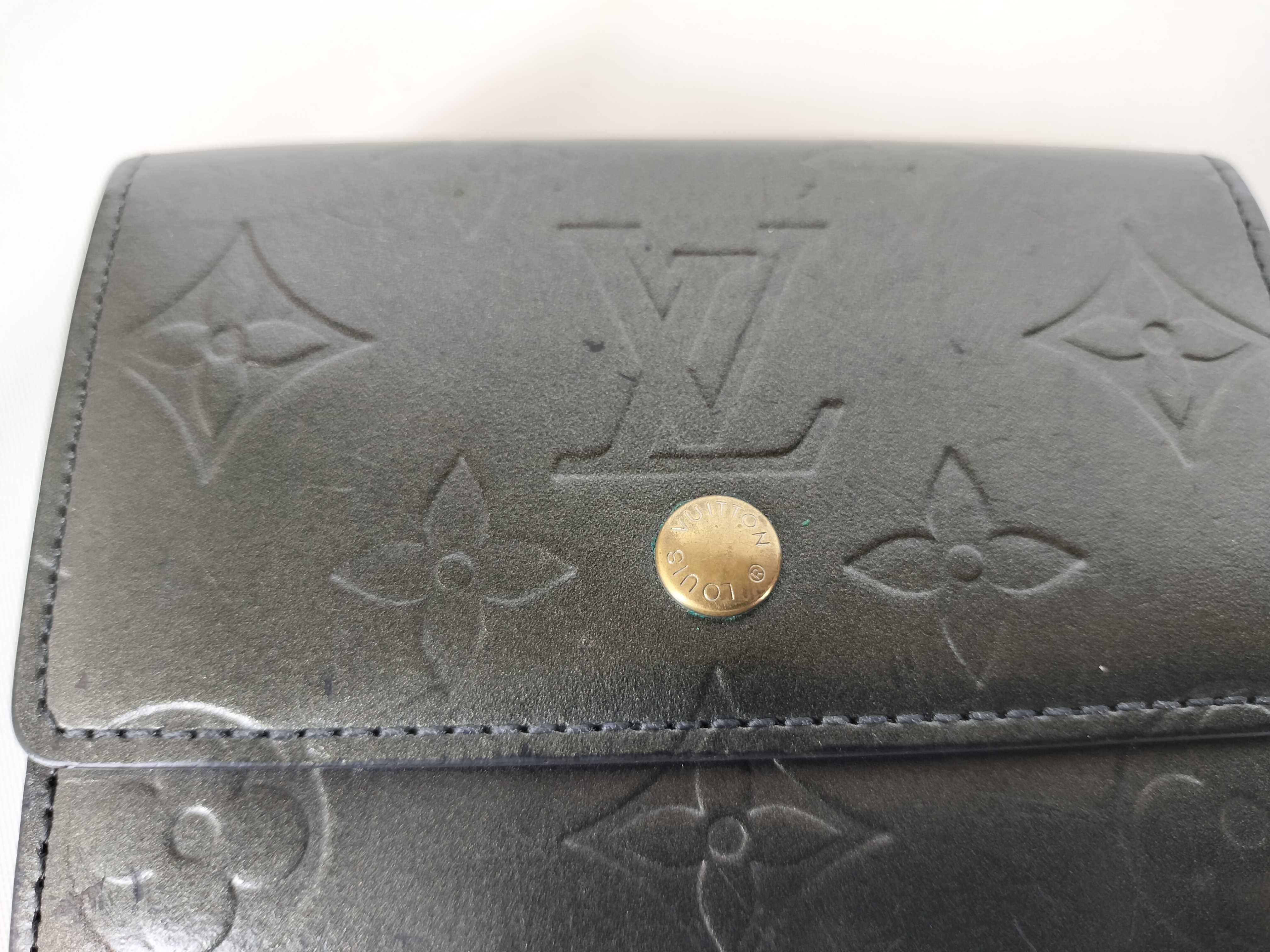 Monogram Matte Vernis Portefeuille Elise Wallet — view 5