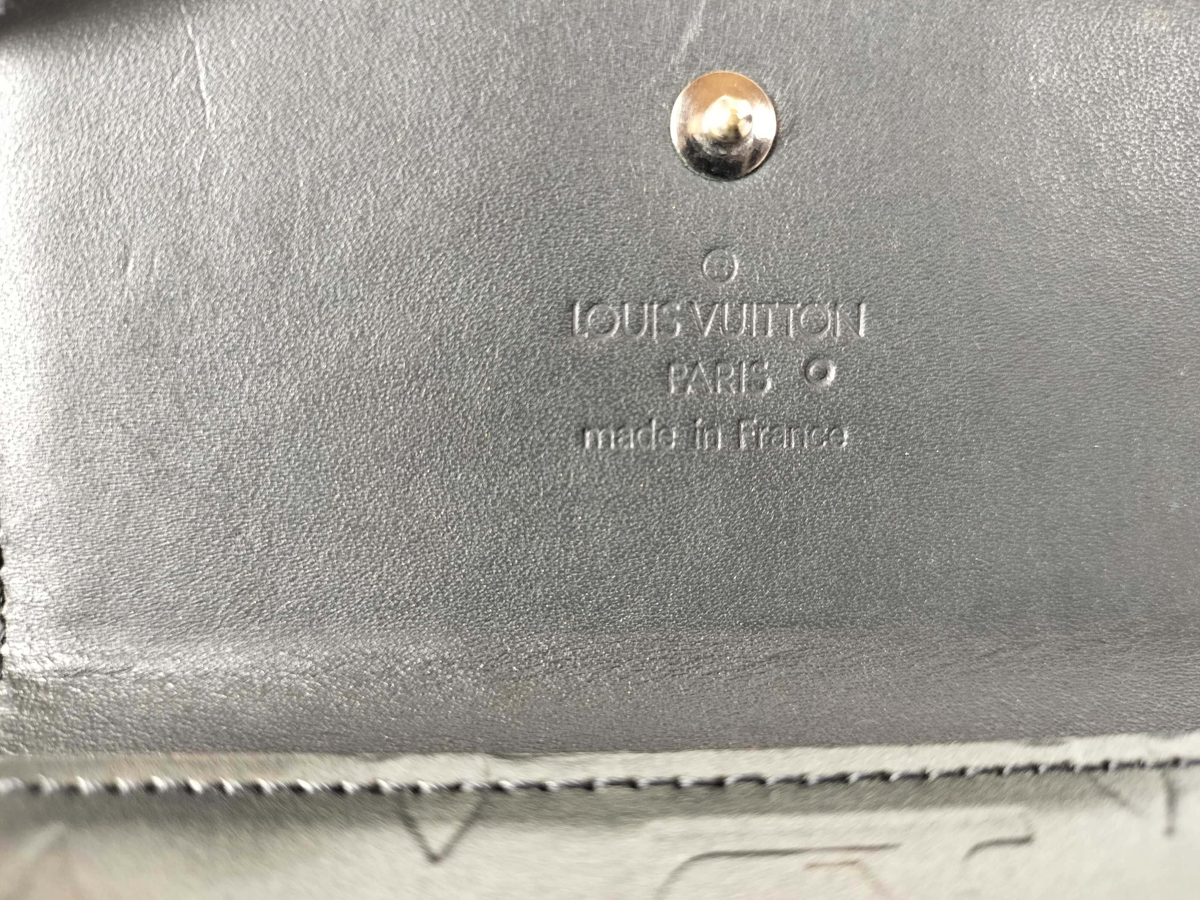 Monogram Matte Vernis Portefeuille Elise Wallet — view 8