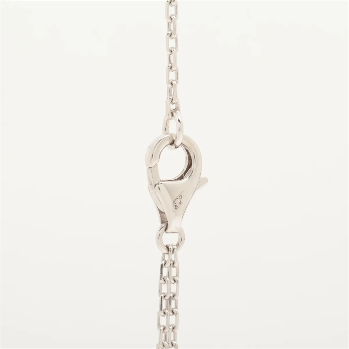 Love Circle 2-Piece Diamond Necklace, 750 (WG), 6.5g, UO3172 — view 3