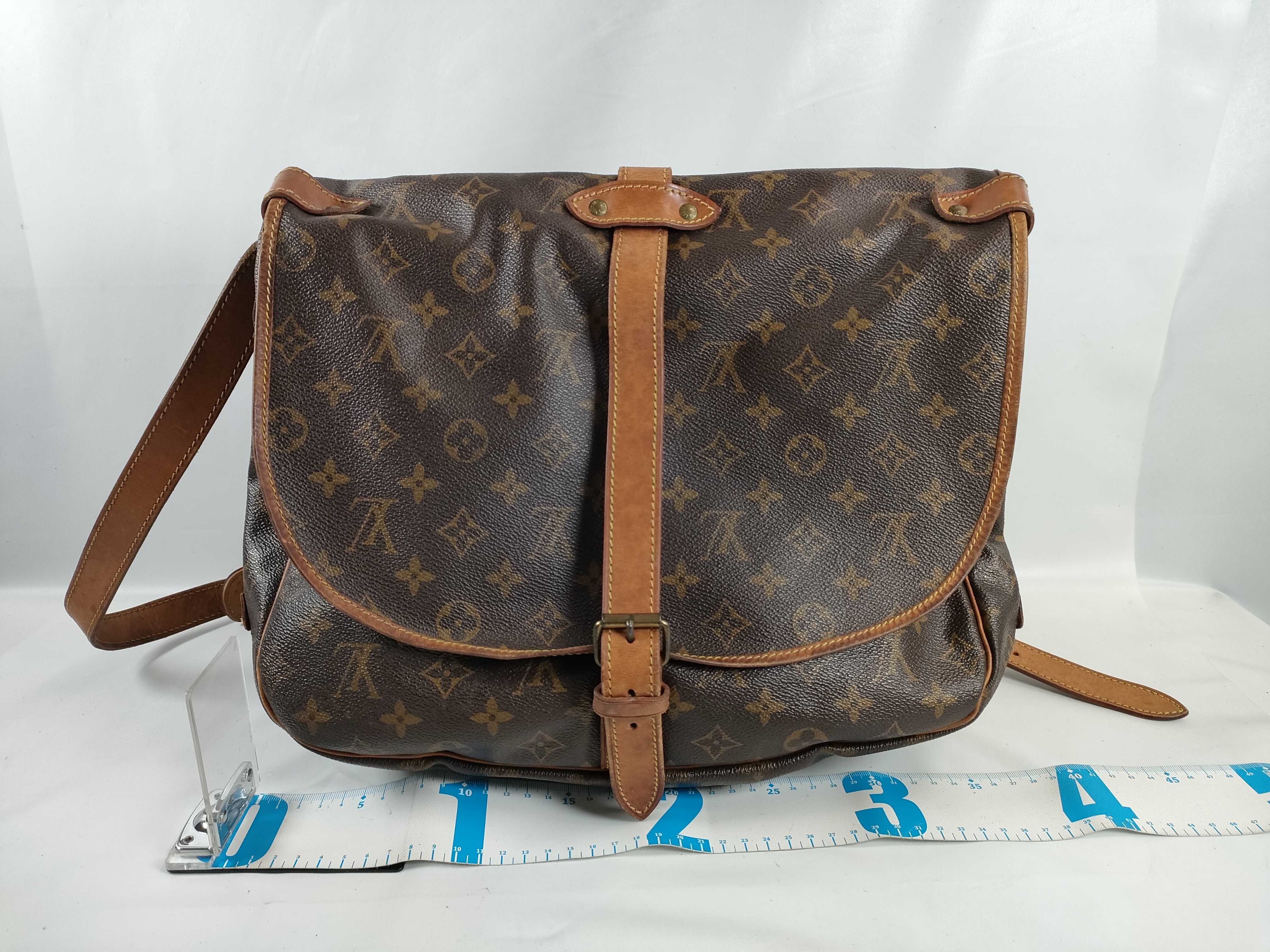 Monogram M42254 Saumur 35 Shoulder Bag — view 2