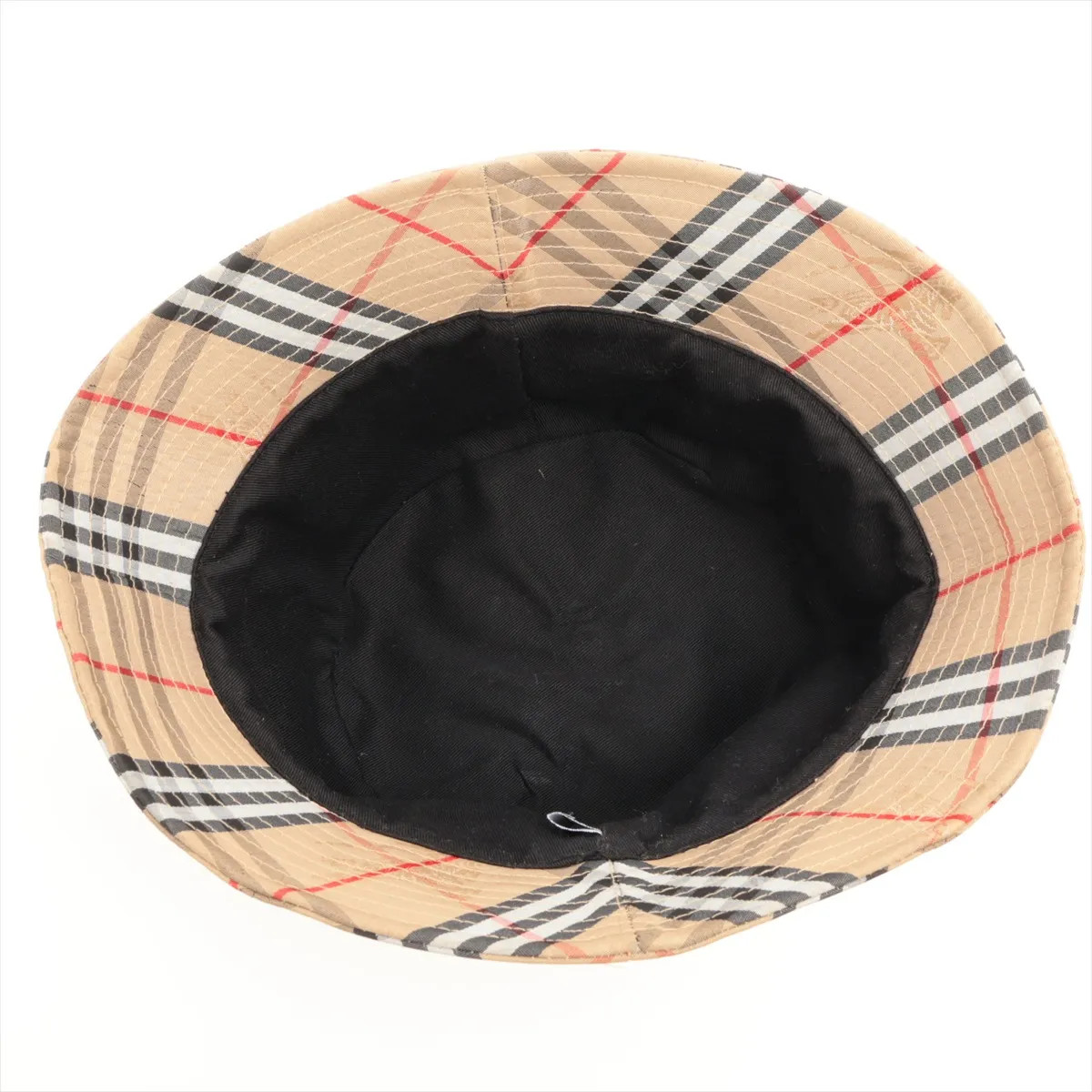 Blue Label Nova Check Bucket Hat Fabric Camel — view 4