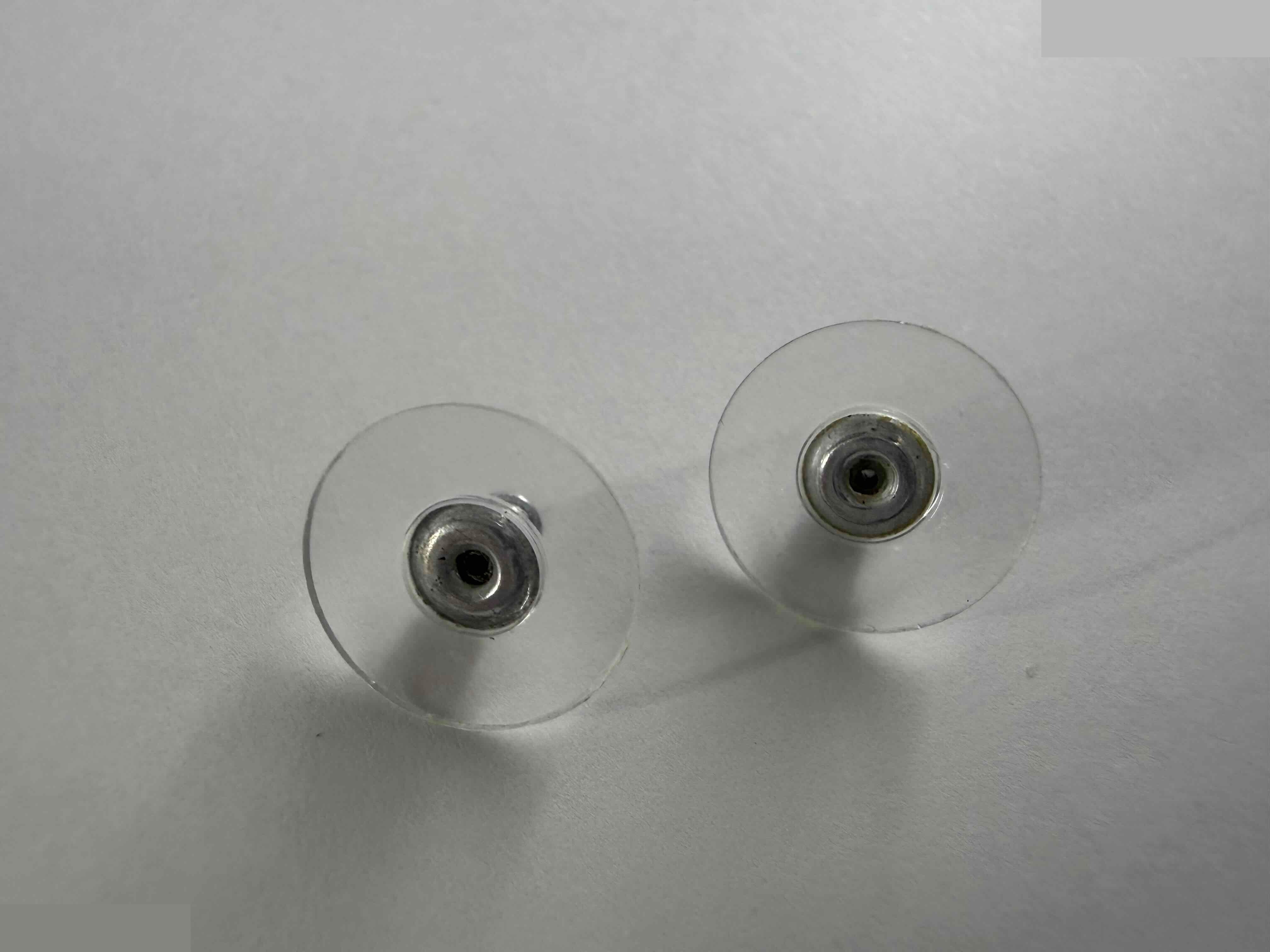 Coco Mark Rhinestone Icon Series (Precious Metal) Earrings — view 6