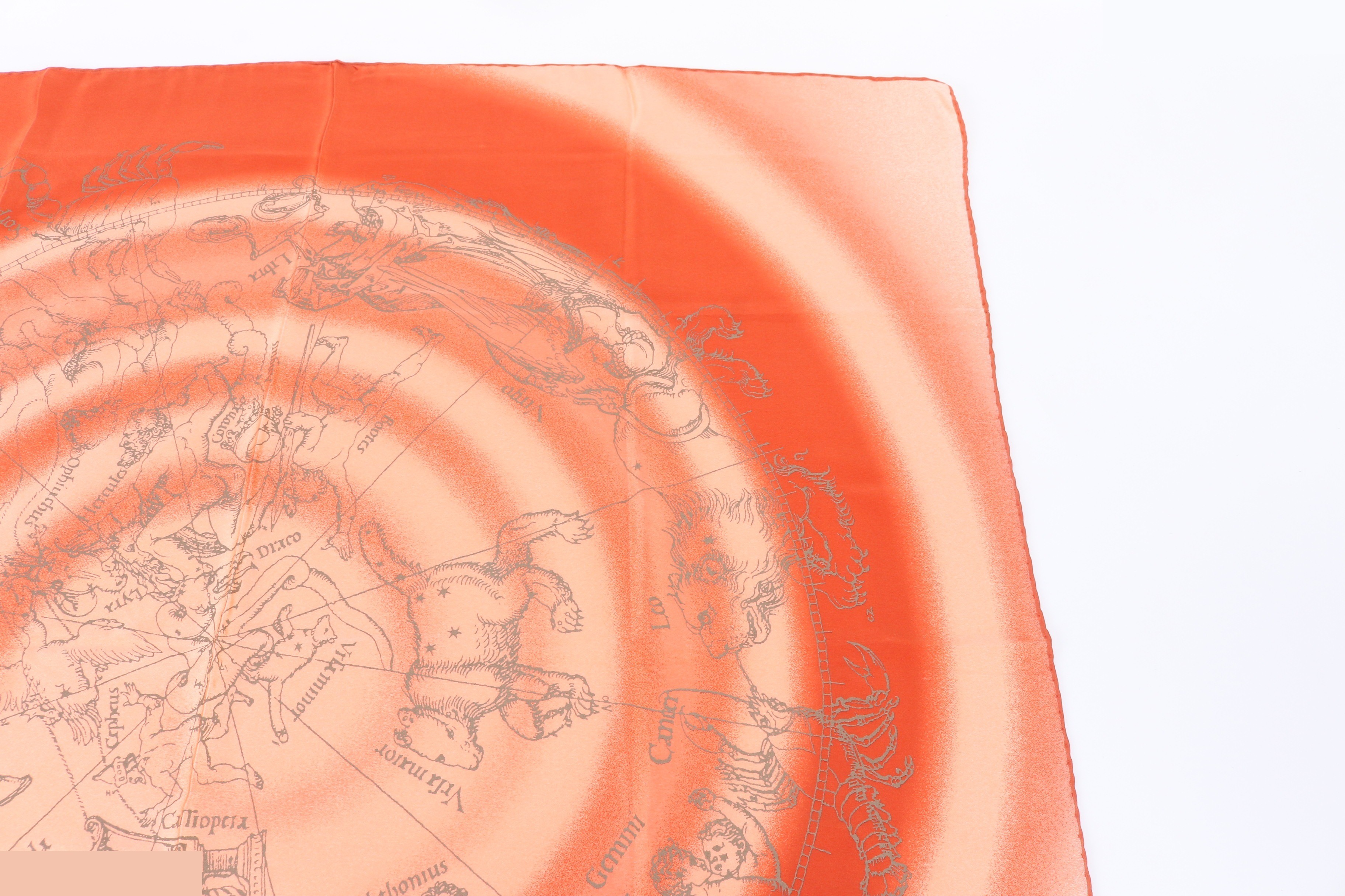 Constellation and celestial body motif scarf — view 3