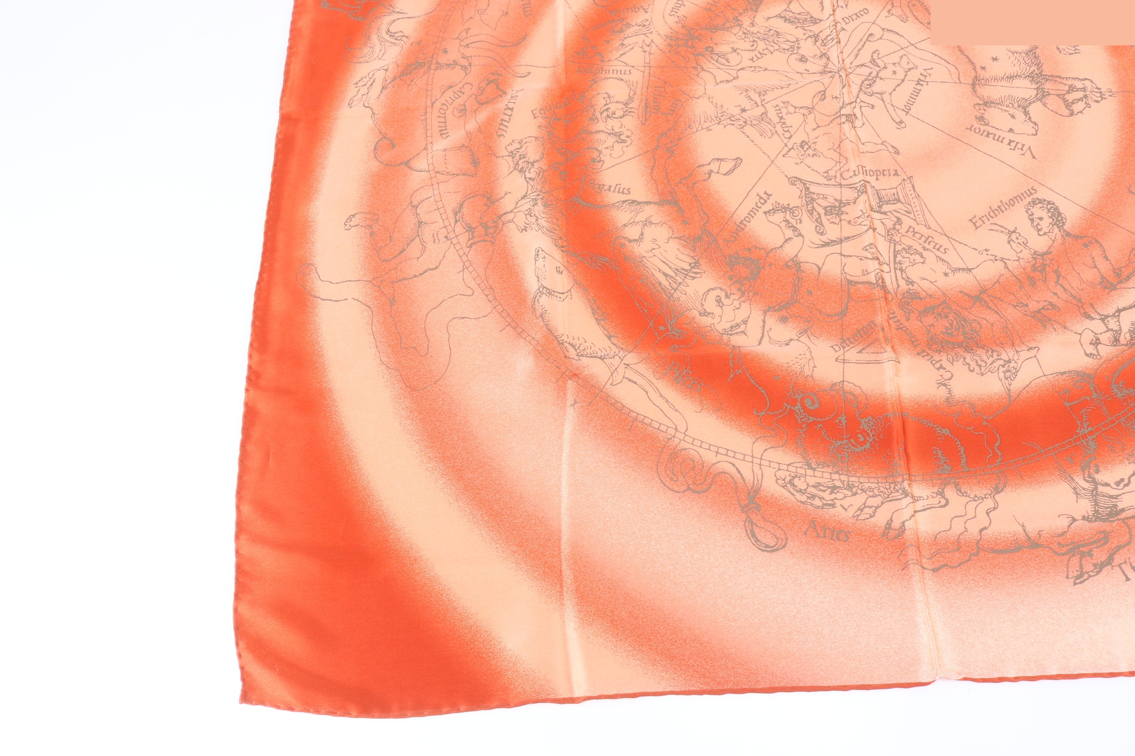 Constellation and celestial body motif scarf — view 4