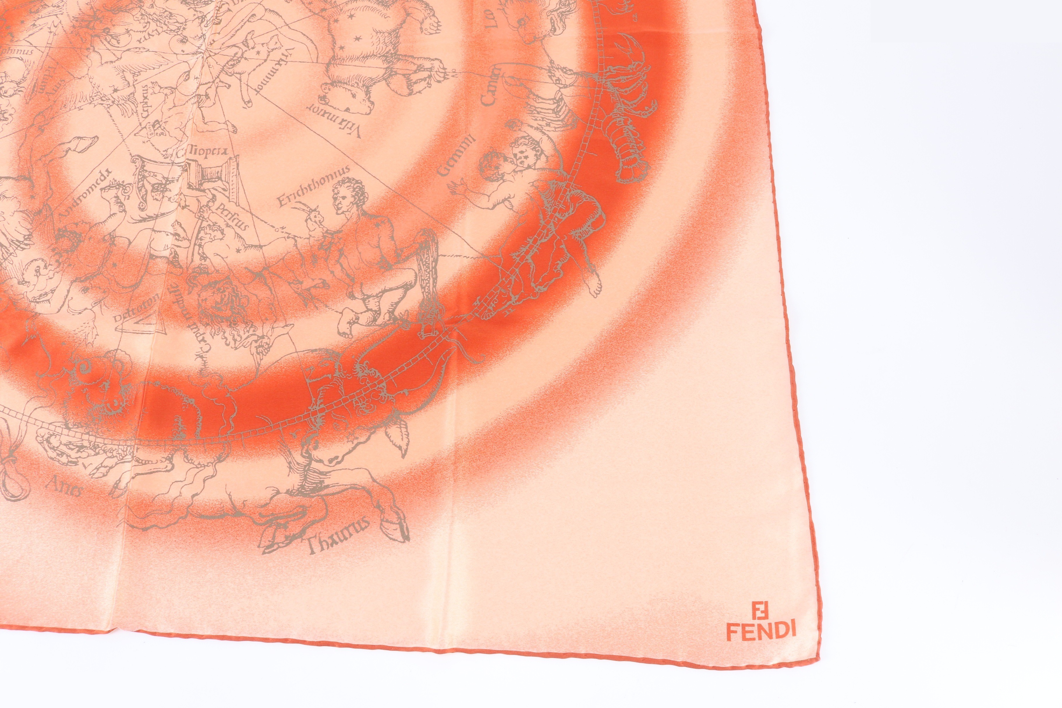 Constellation and celestial body motif scarf — view 5
