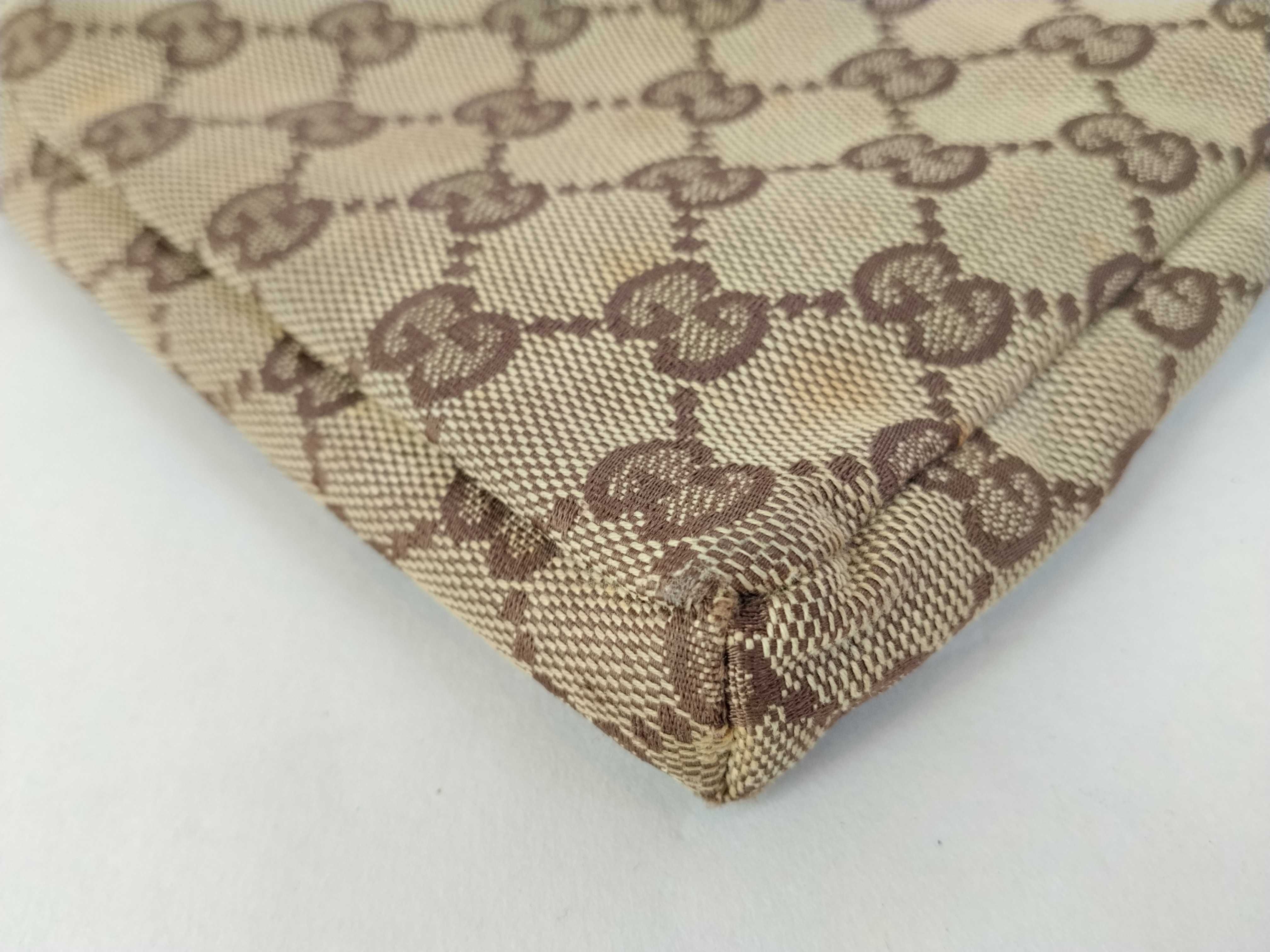 GG Canvas Body Bag, Gucci Body Bag, GG Canvas Leather, Sherry Line, Beige Waist Bag — view 6