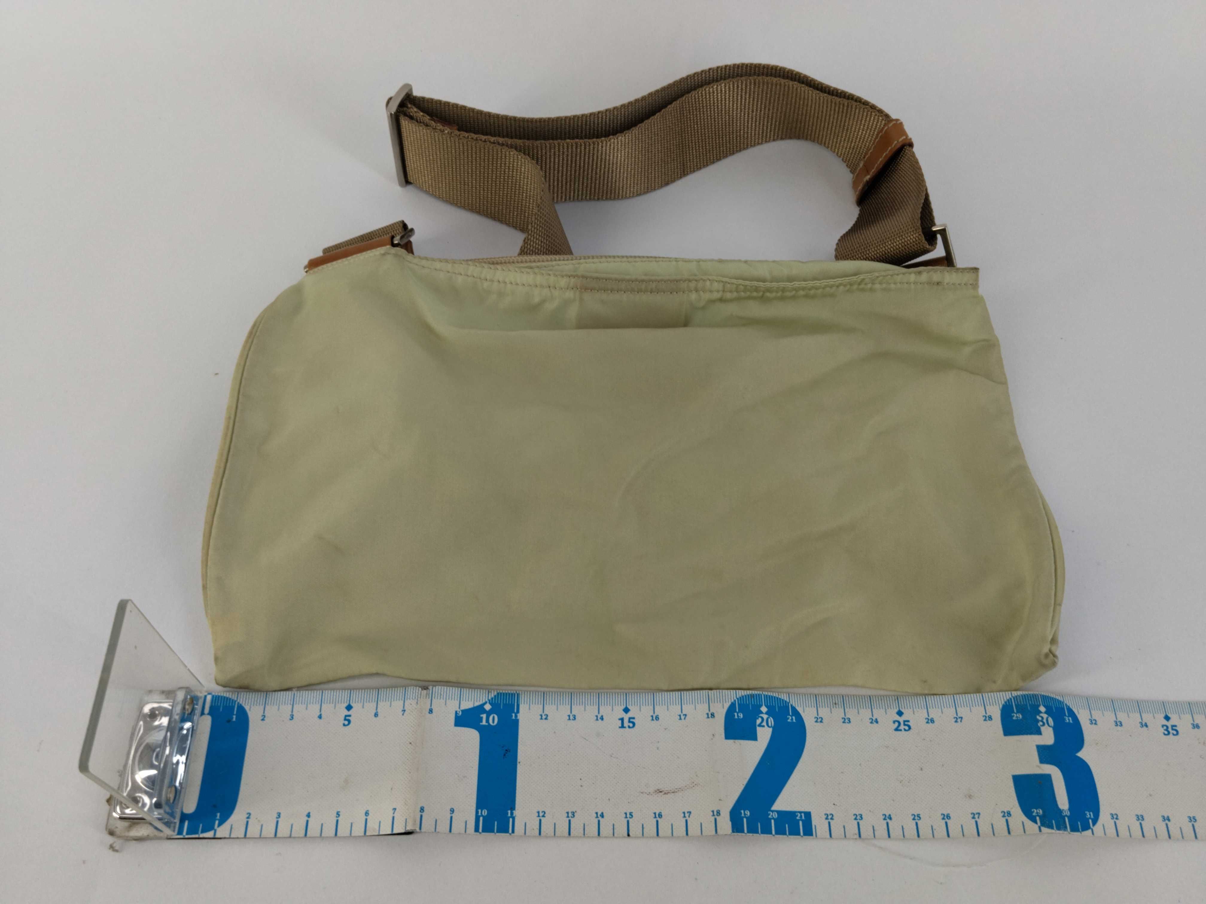 Nylon Prada Shoulder Bag Nylon Green Shoulder Bag — view 2