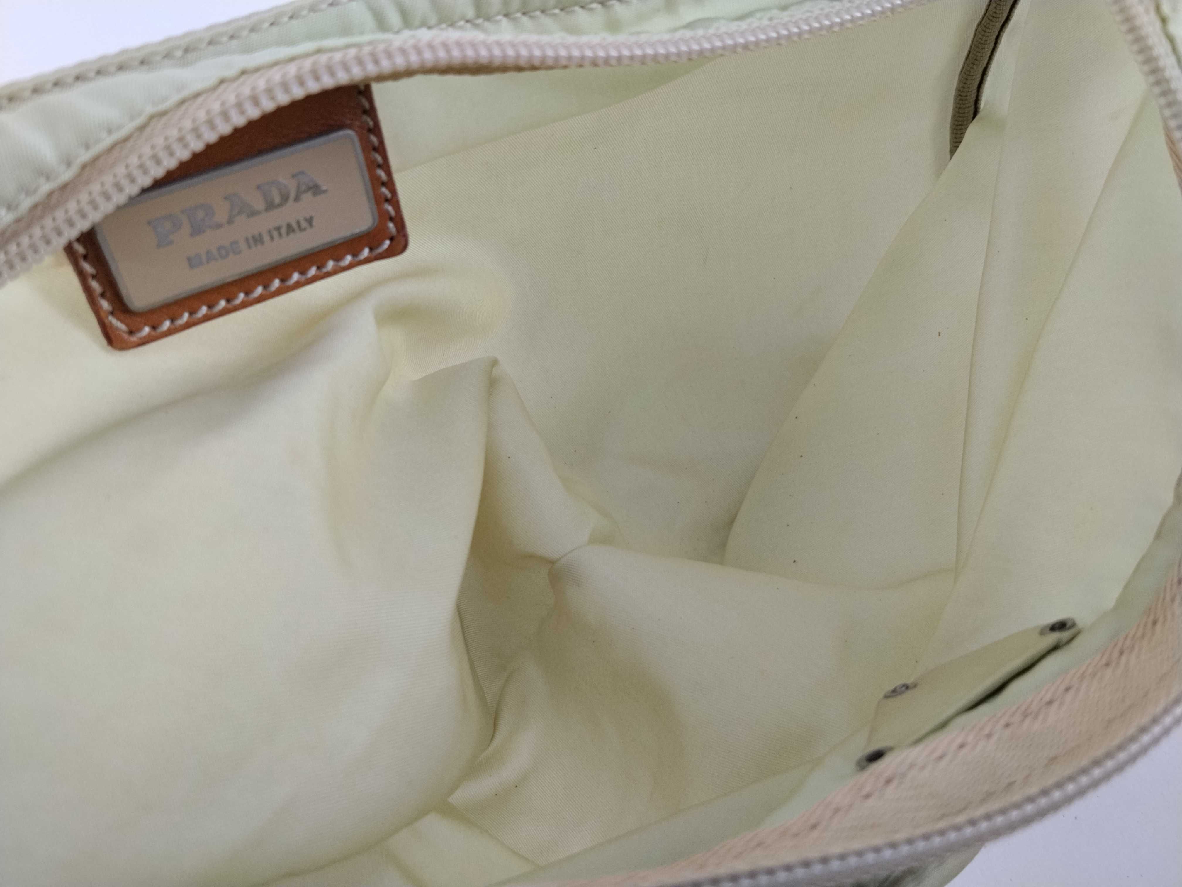 Nylon Prada Shoulder Bag Nylon Green Shoulder Bag — view 12