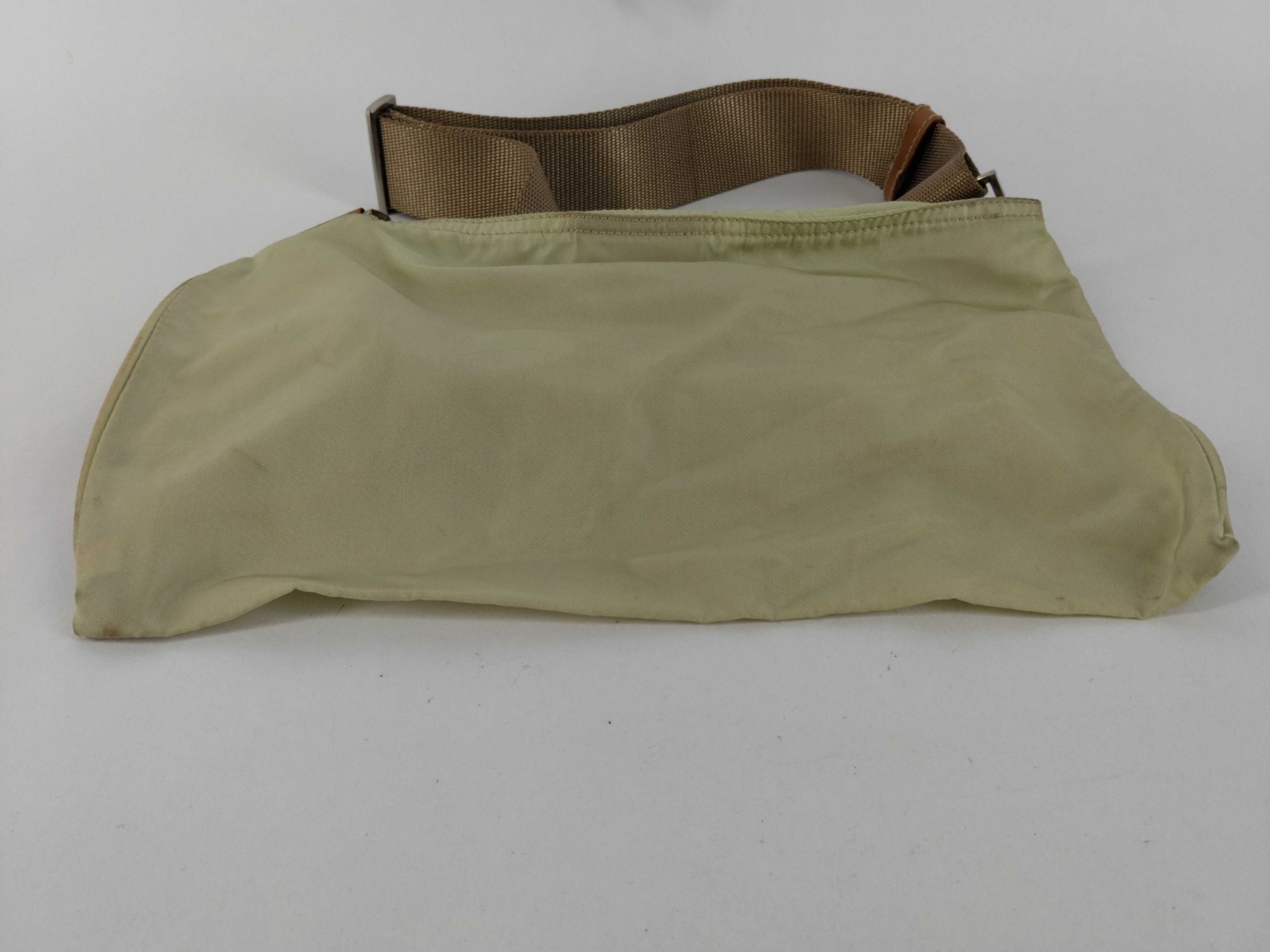 Nylon Prada Shoulder Bag Nylon Green Shoulder Bag — view 4
