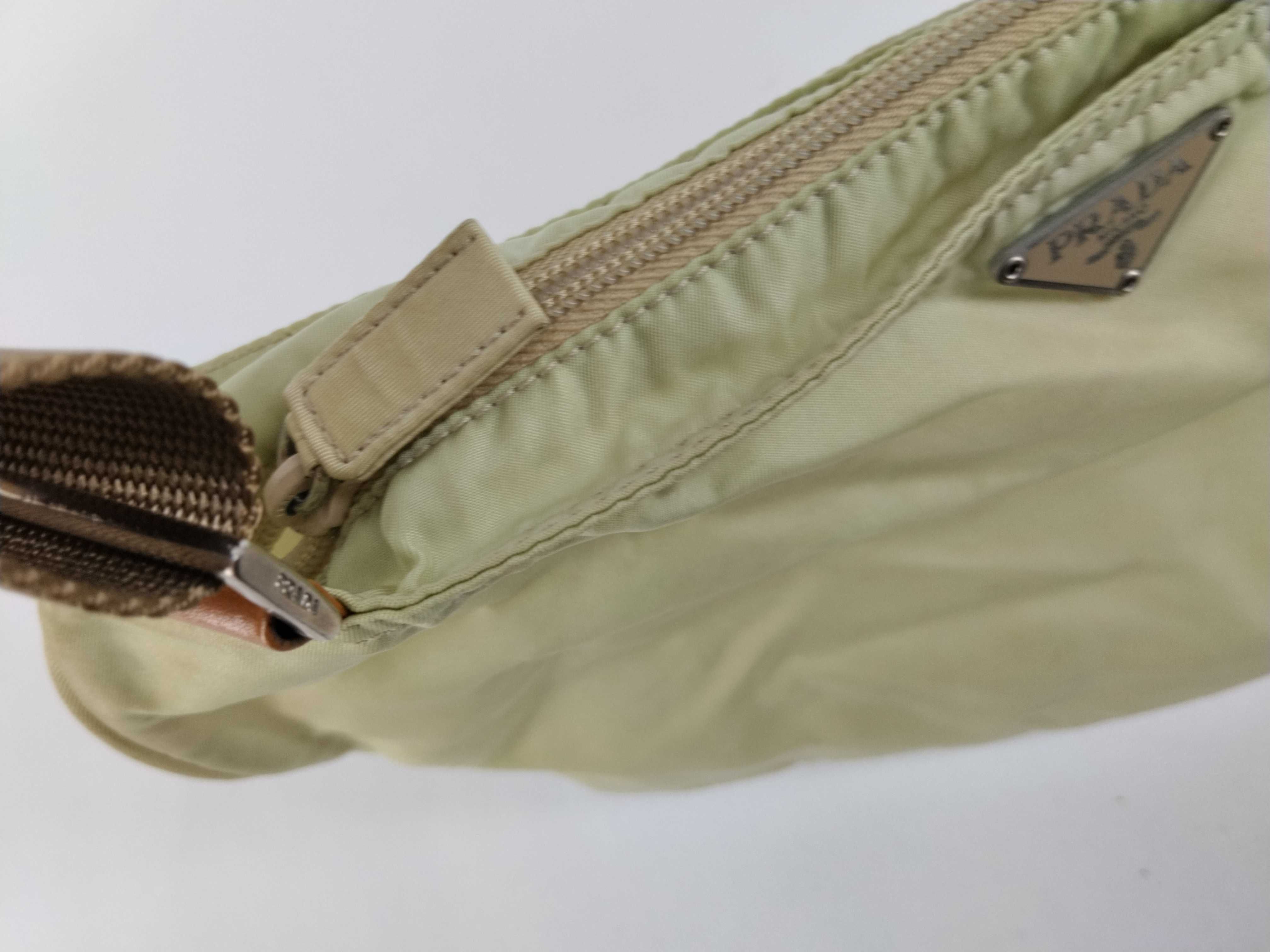 Nylon Prada Shoulder Bag Nylon Green Shoulder Bag — view 9