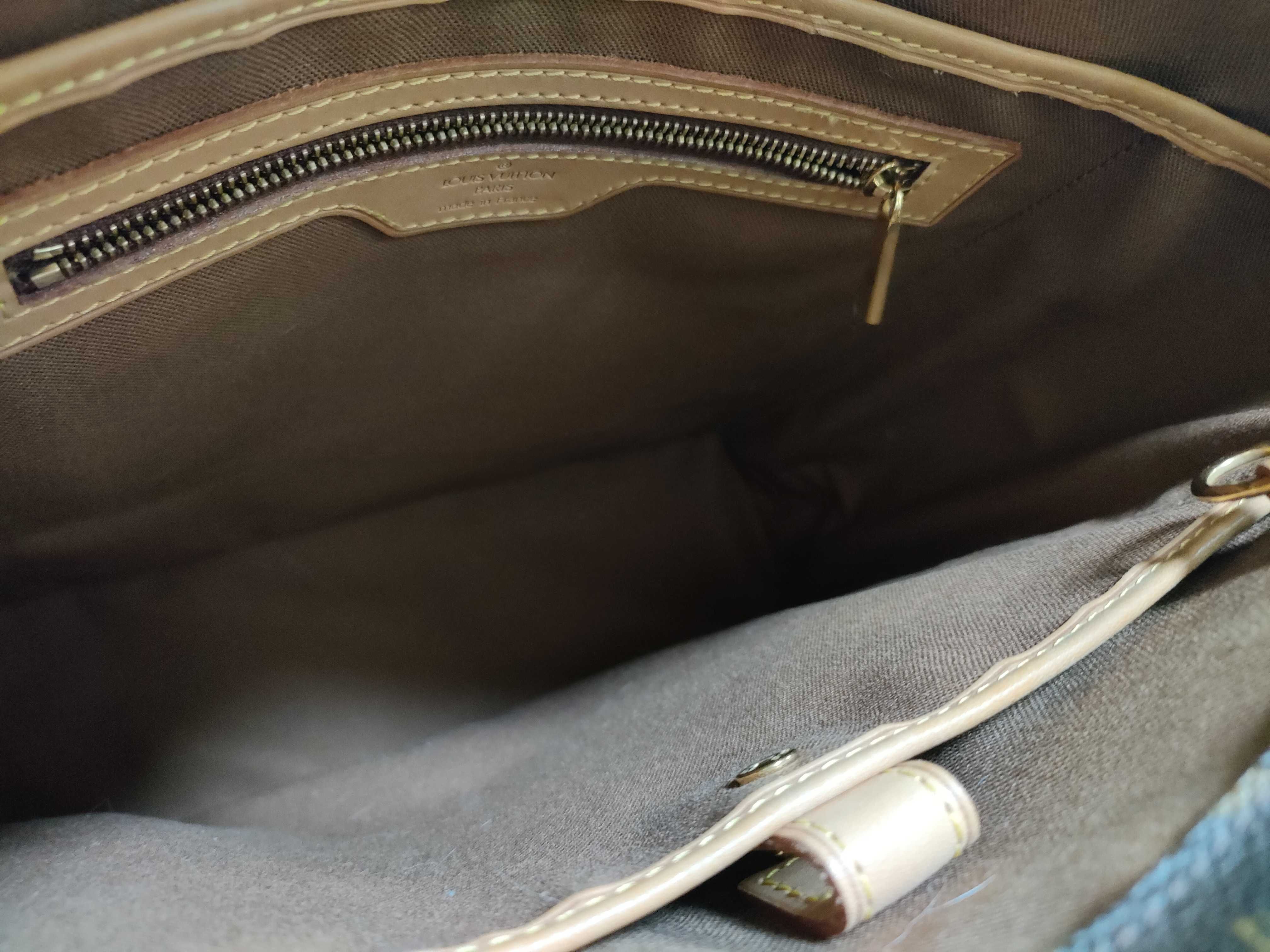 Monogram Vuitton Monogram Vavin GM M51170 SR0022 Brown Tote Bag — view 8