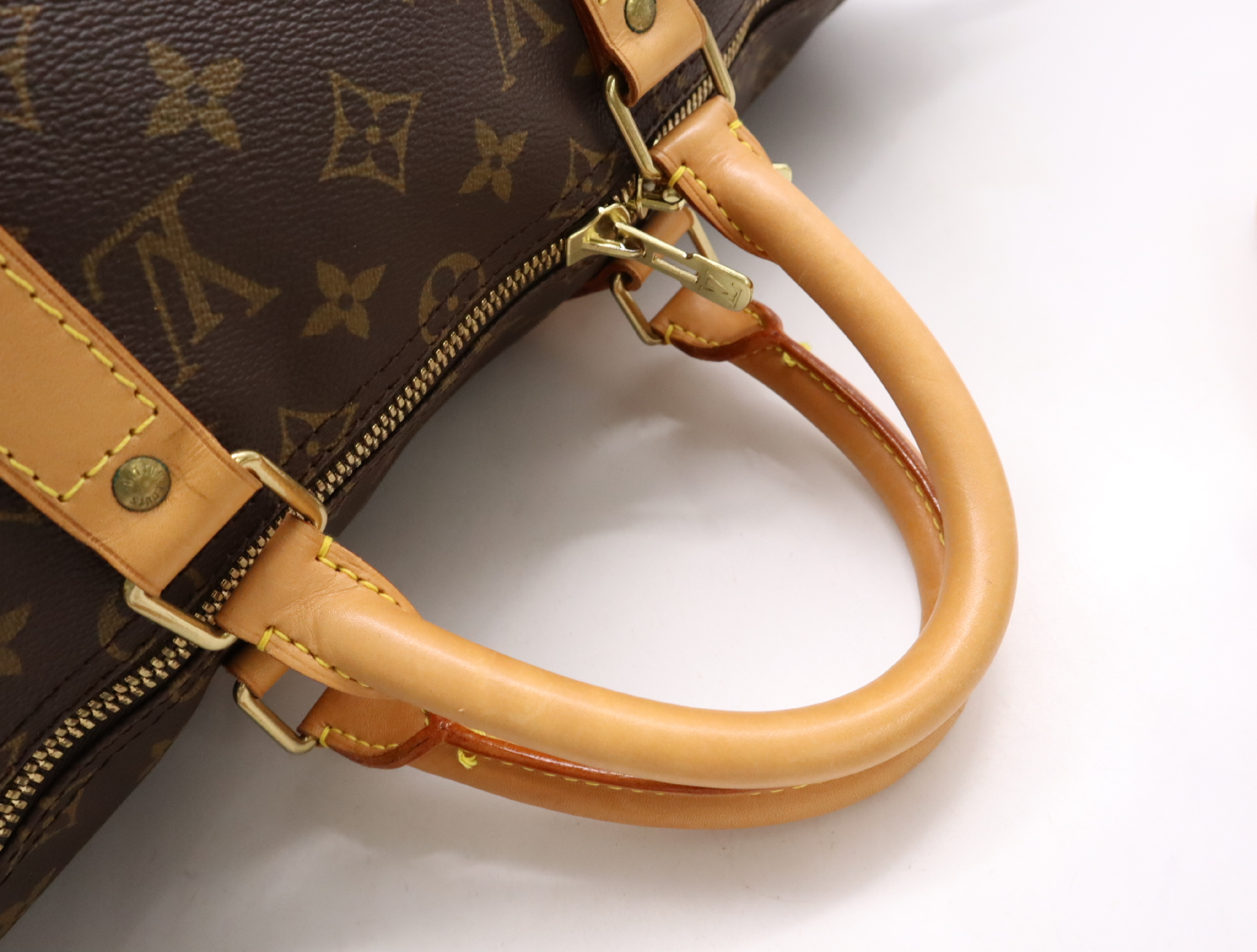 M41416 Monogram Keepall Bandouliere 50 Boston Bag with Shoulder Strap — view 13