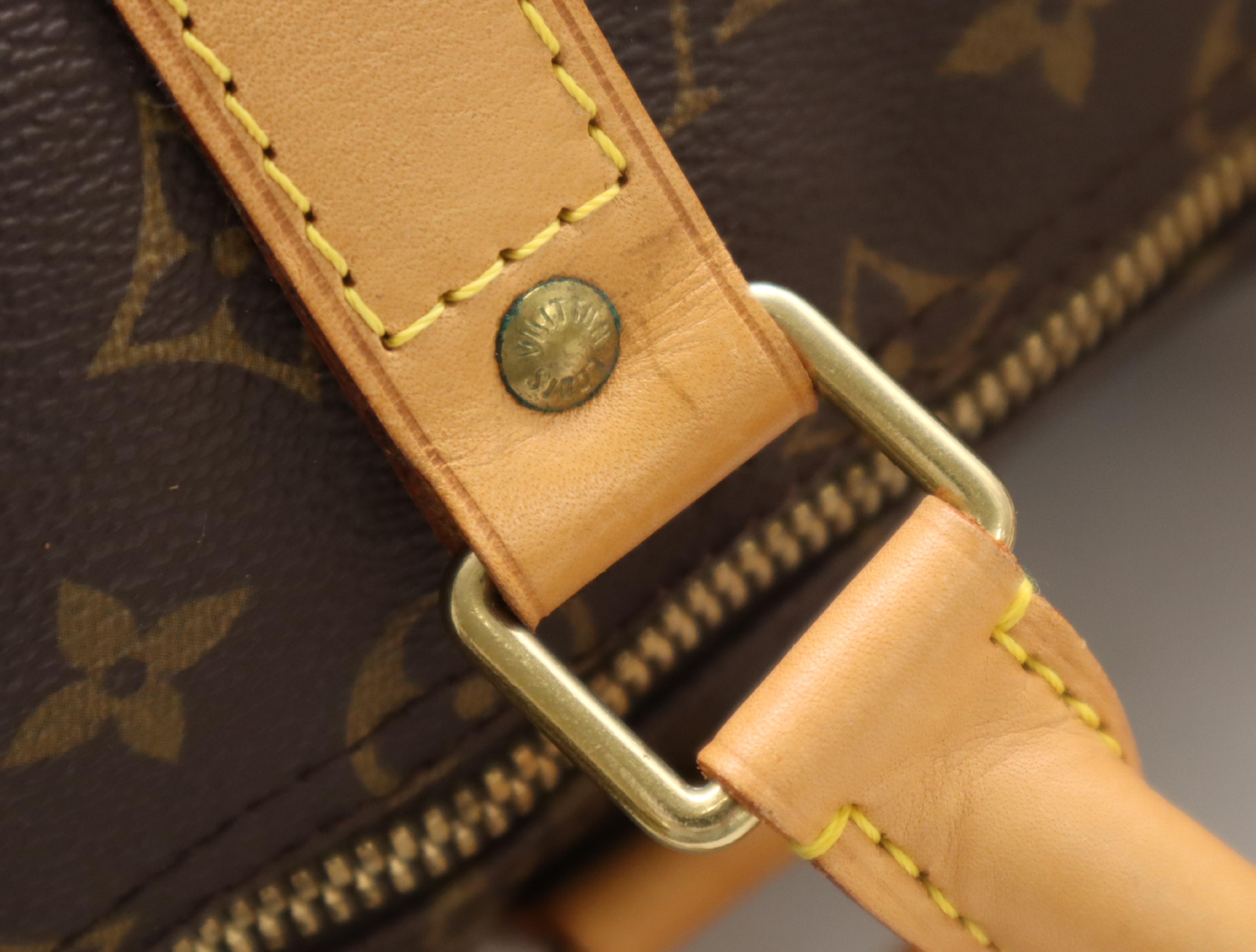 M41416 Monogram Keepall Bandouliere 50 Boston Bag with Shoulder Strap — view 9