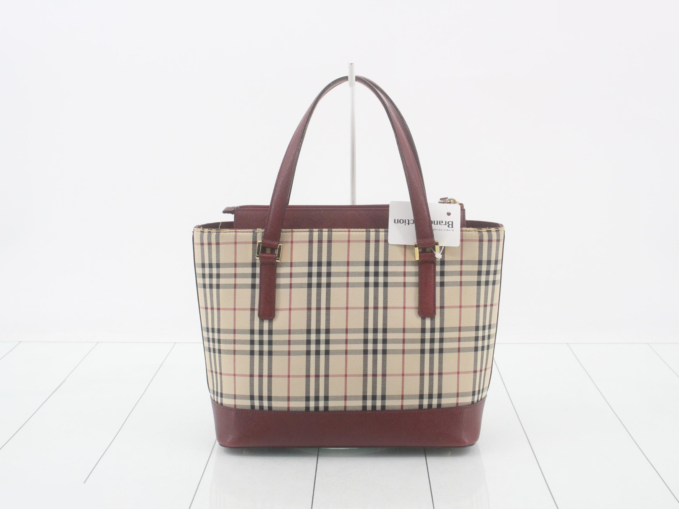Nova Check Tote Bag — view 2
