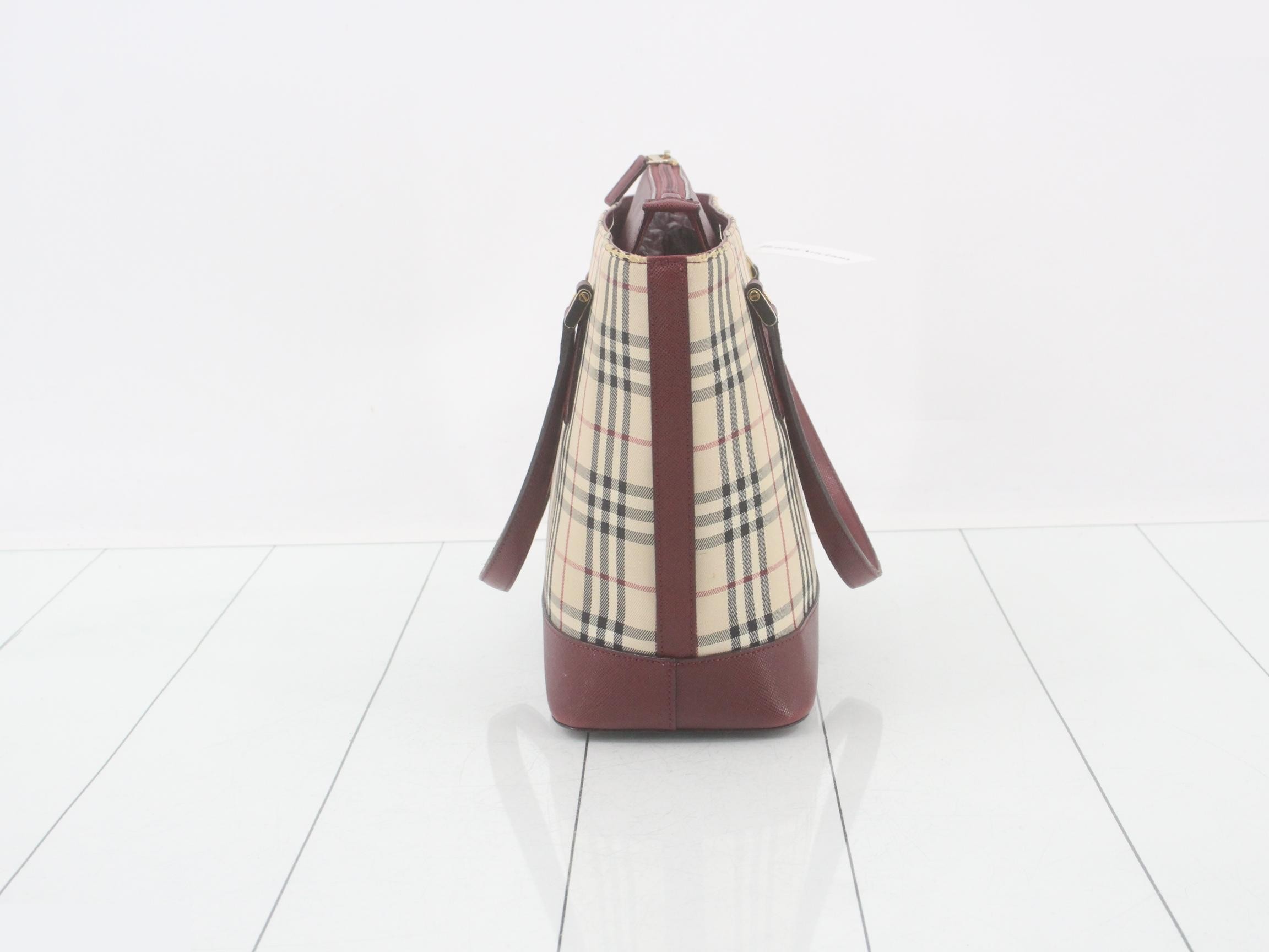 Nova Check Tote Bag — view 3