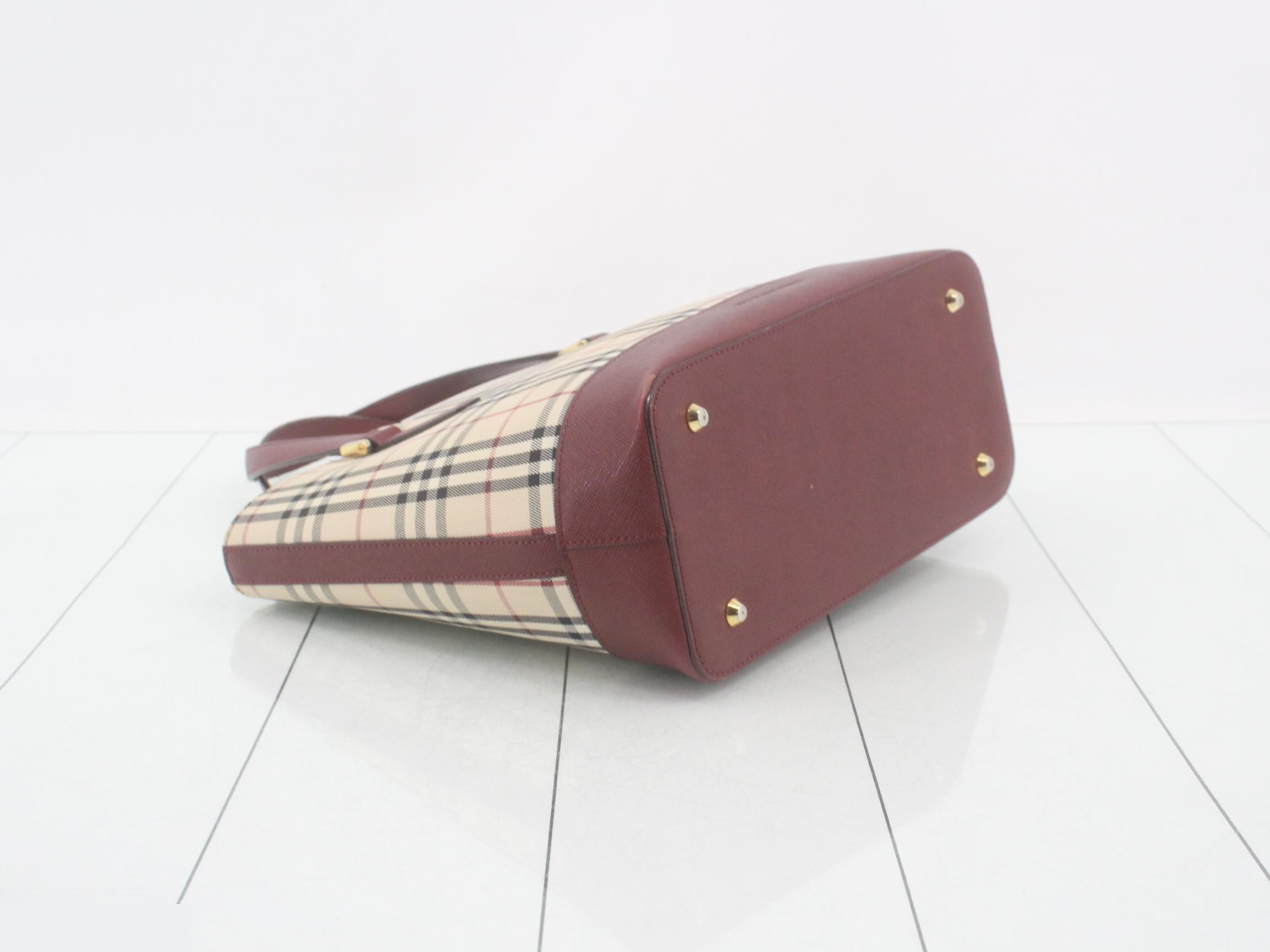 Nova Check Tote Bag — view 5