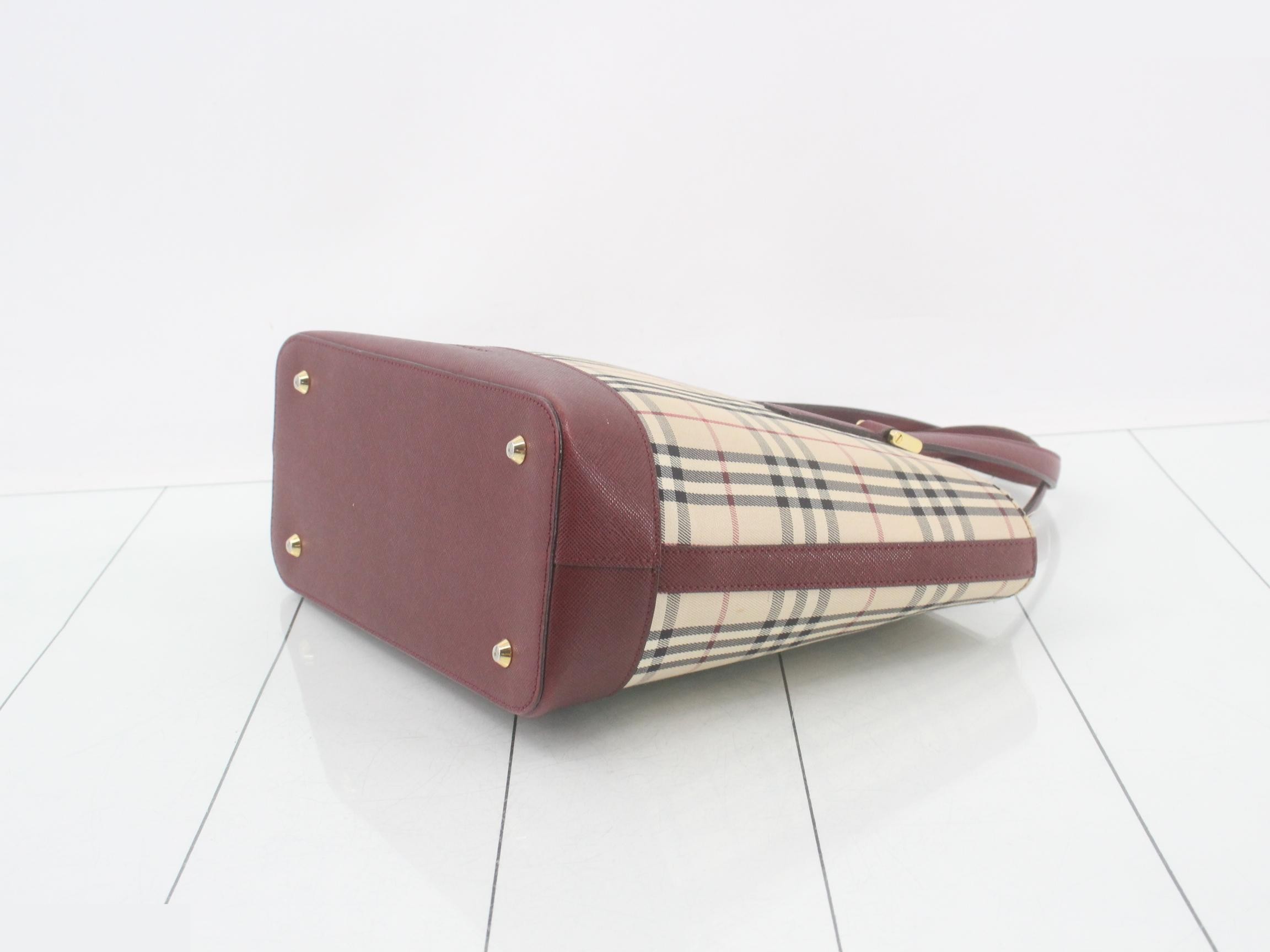 Nova Check Tote Bag — view 6