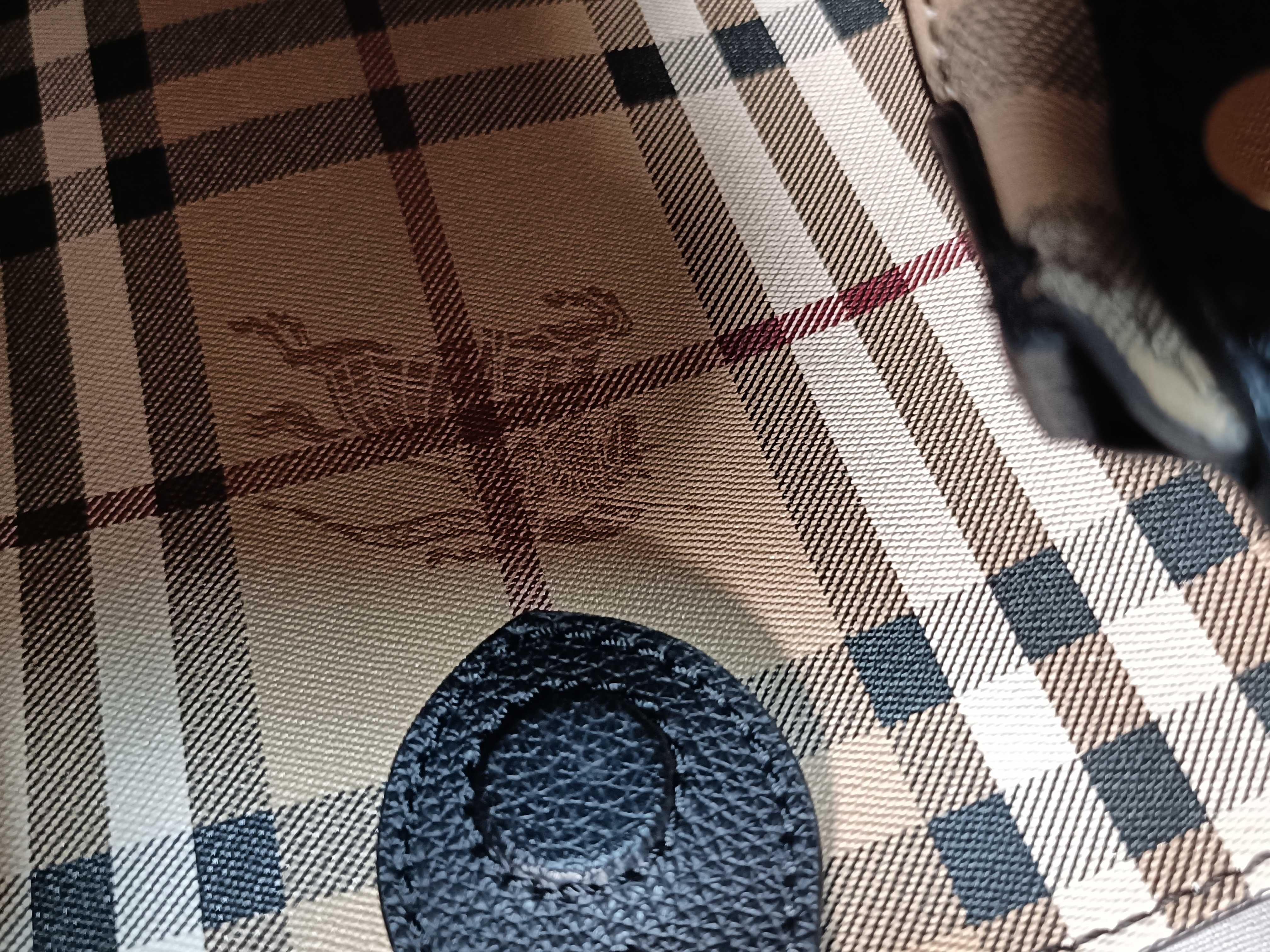 Bucket Tote Nova Check Shoulder Bag — view 13